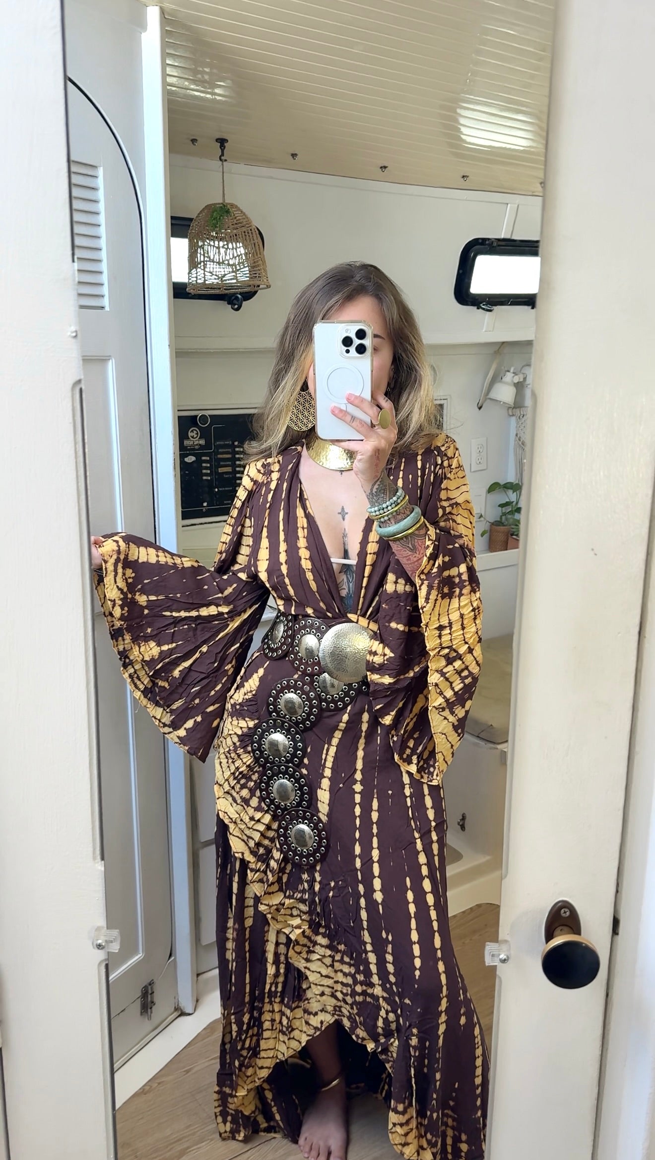 Grounded • Wrap Dress/Robe