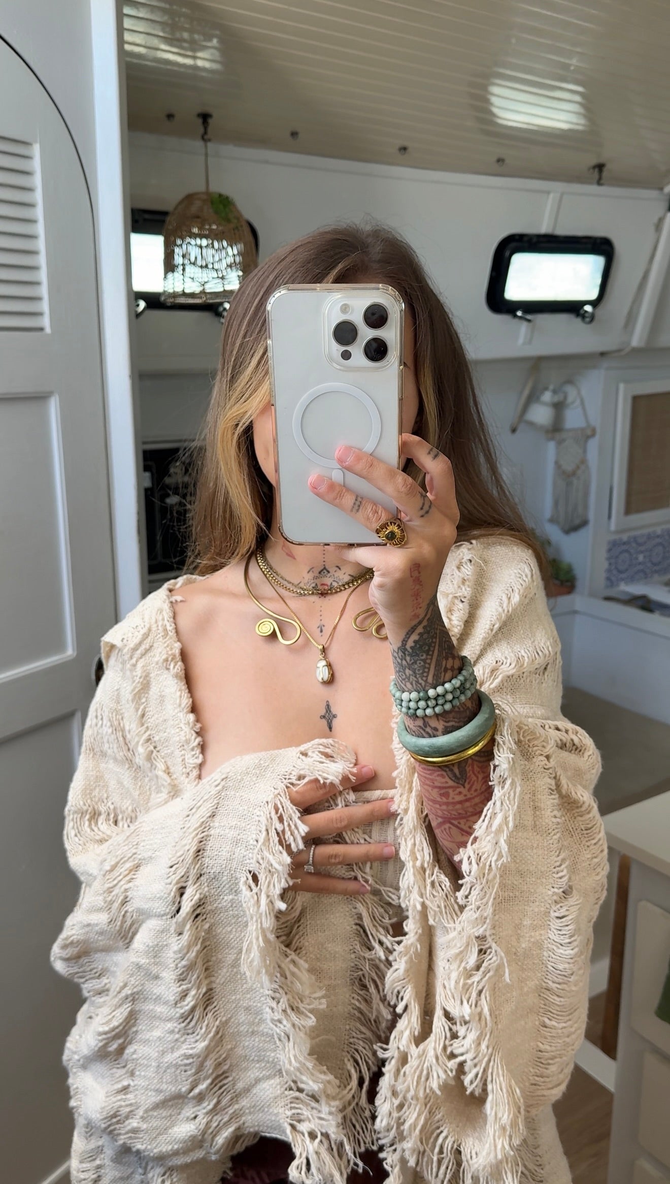 Light Path • Brass Neckpiece