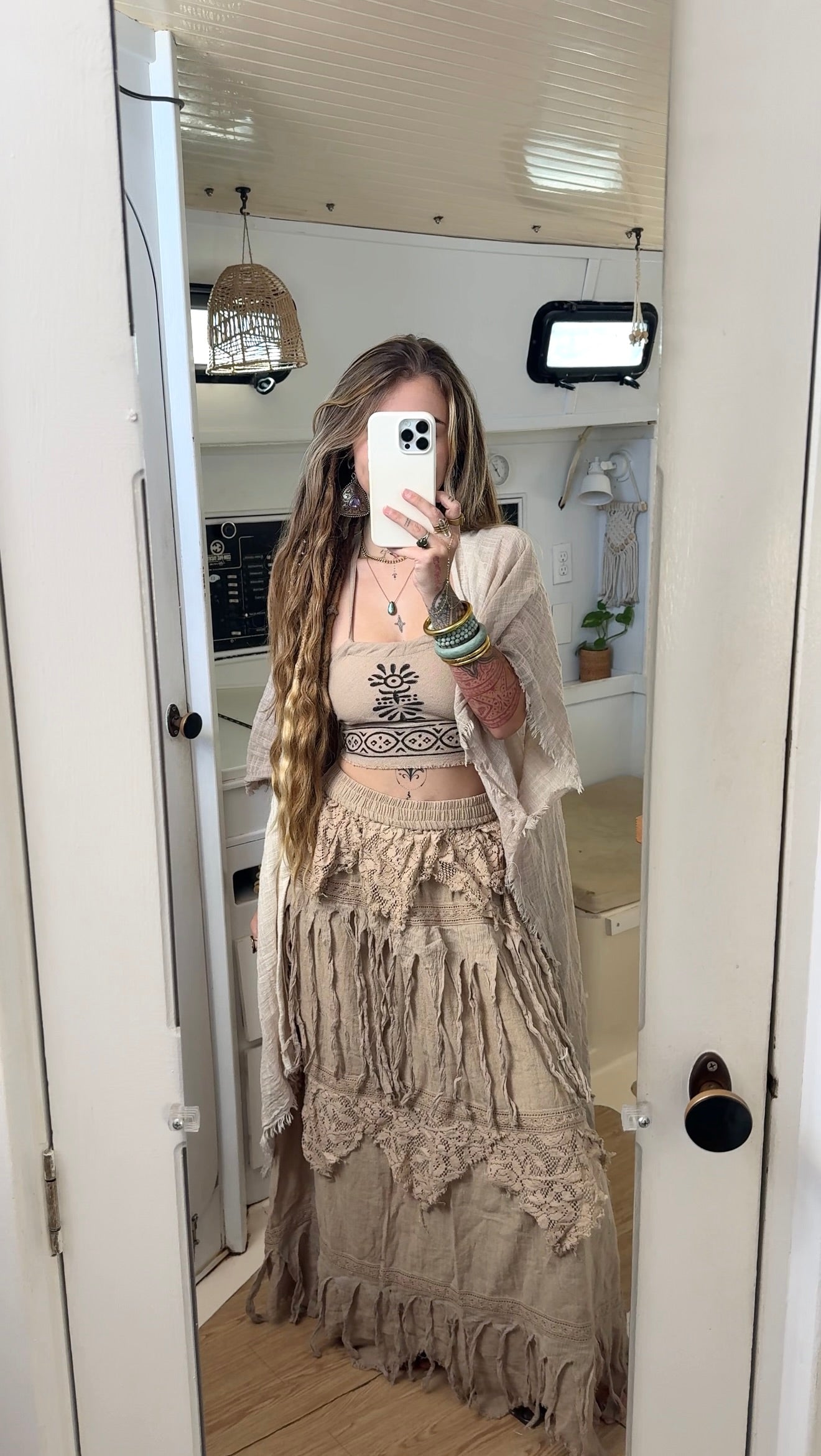 Fairy string • Sacred Wear Fringe Skirt