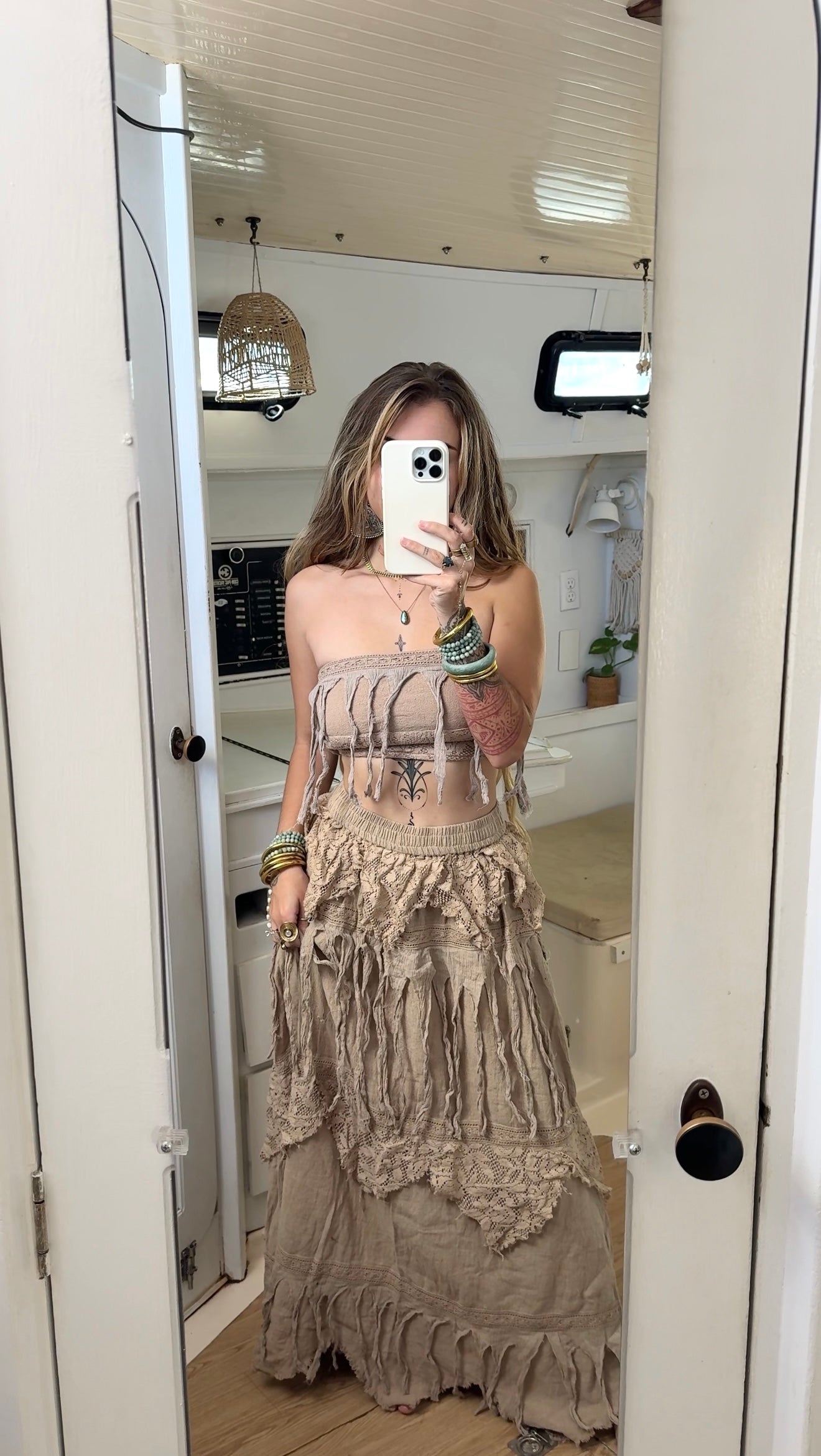 Fairy string • Sacred Wear Fringe Skirt