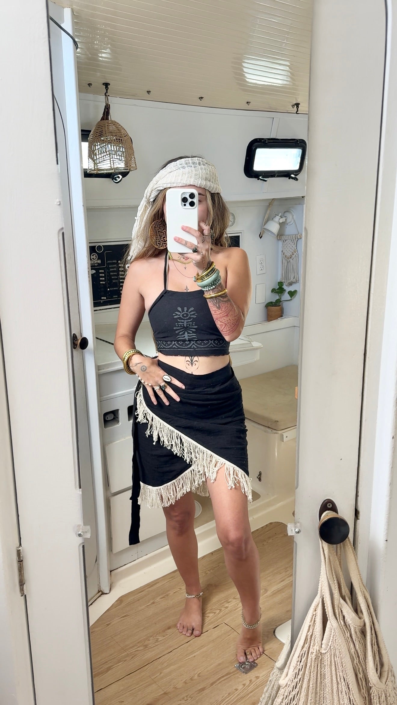 Depths • Sacred Wear Wrap Skirt