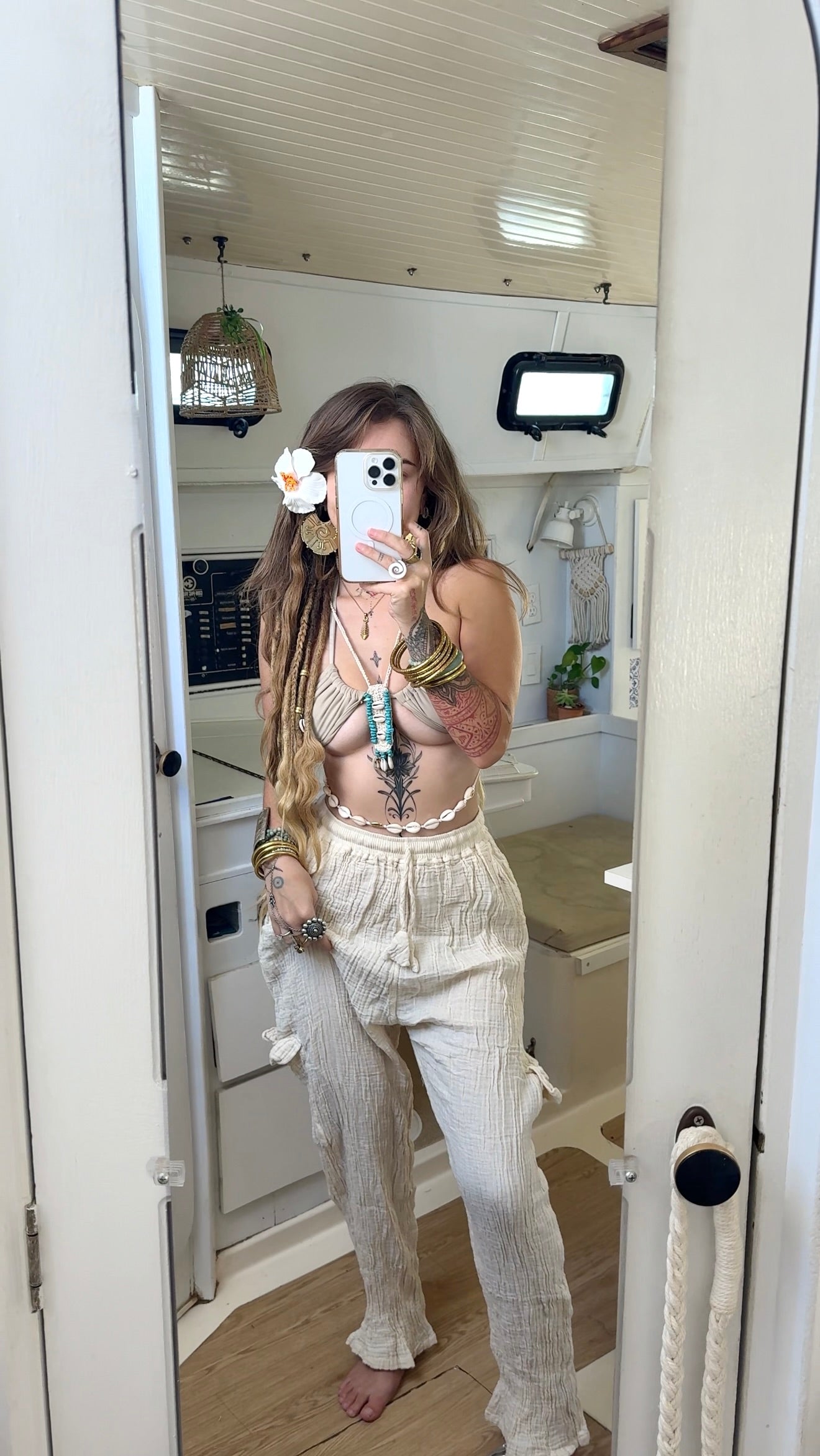 Turquoise Water • Macrame Necklace