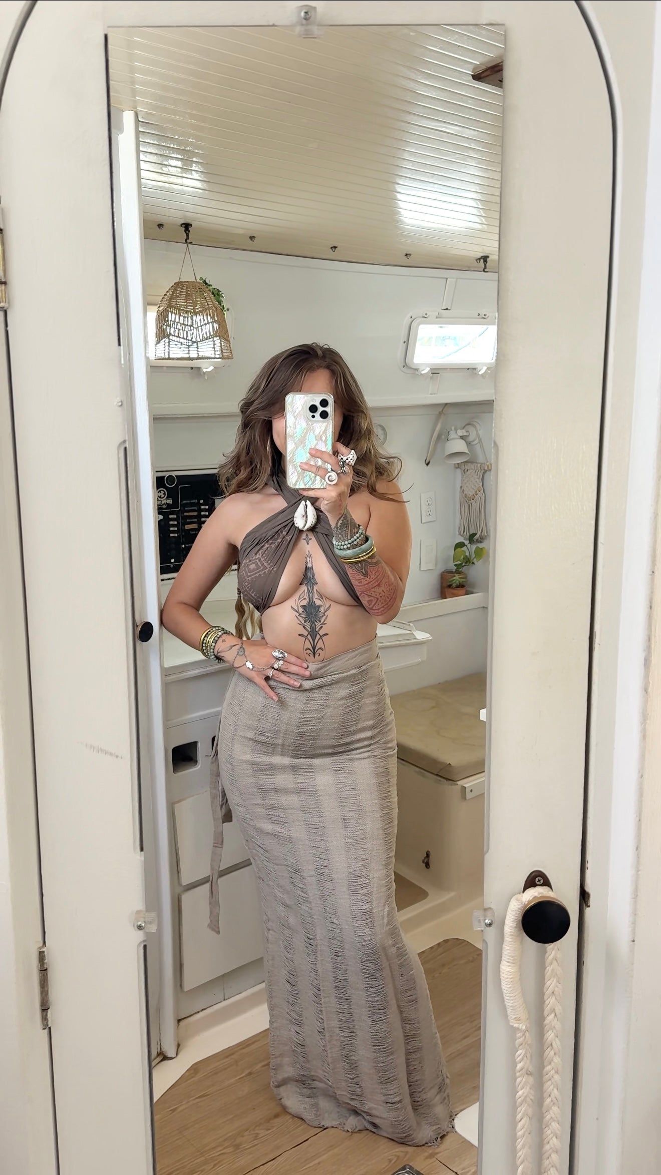 Bait House • Sacred Wear Wrap Top