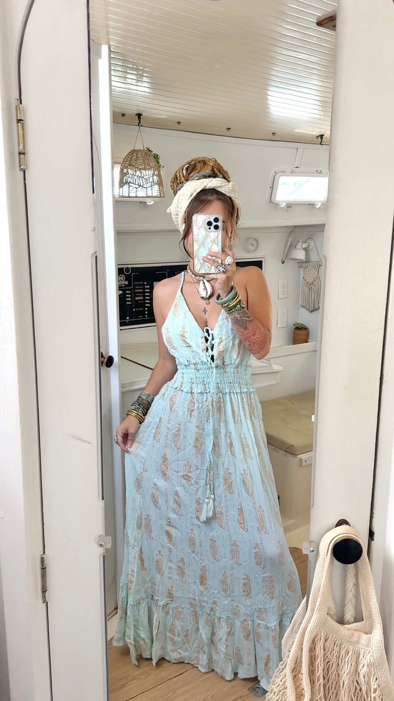 Sea Salt • Flowy Dress