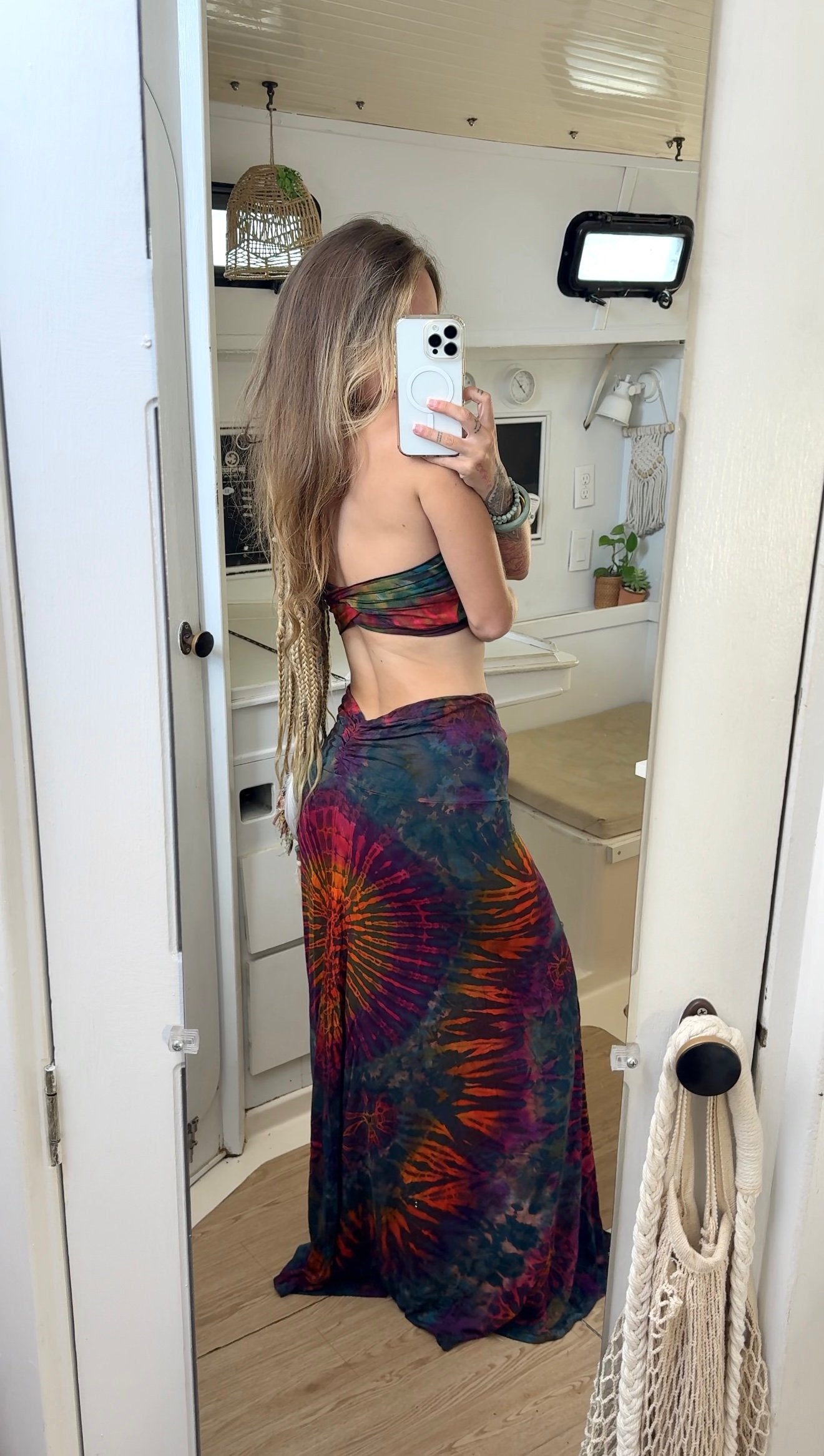 Aura • Tiedye Maxi Skirt