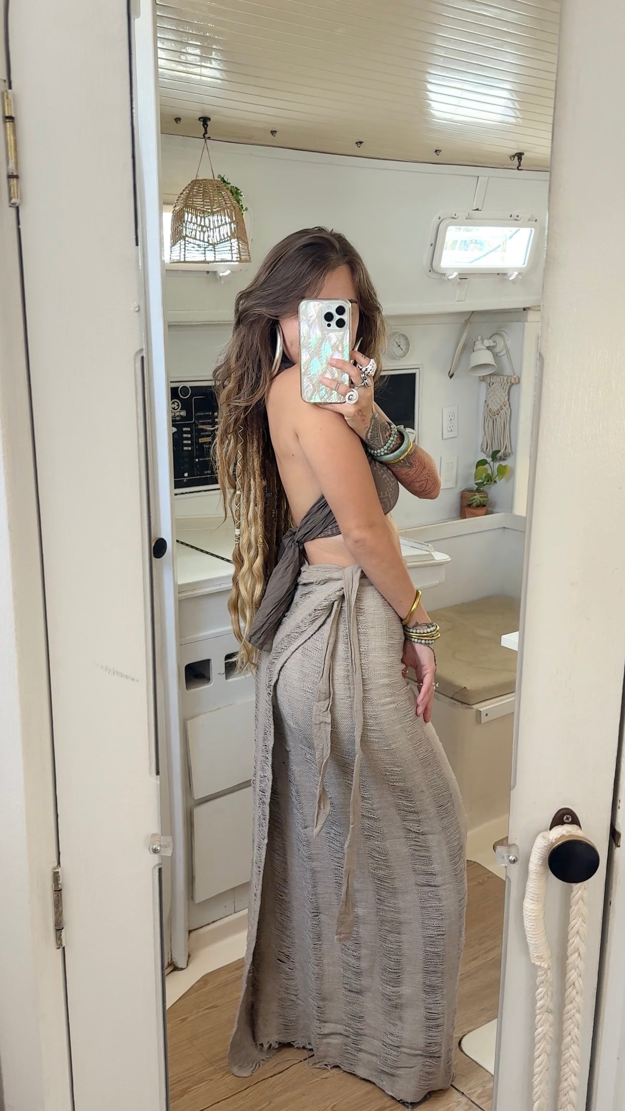 Bait House • Sacred Wear Wrap Top