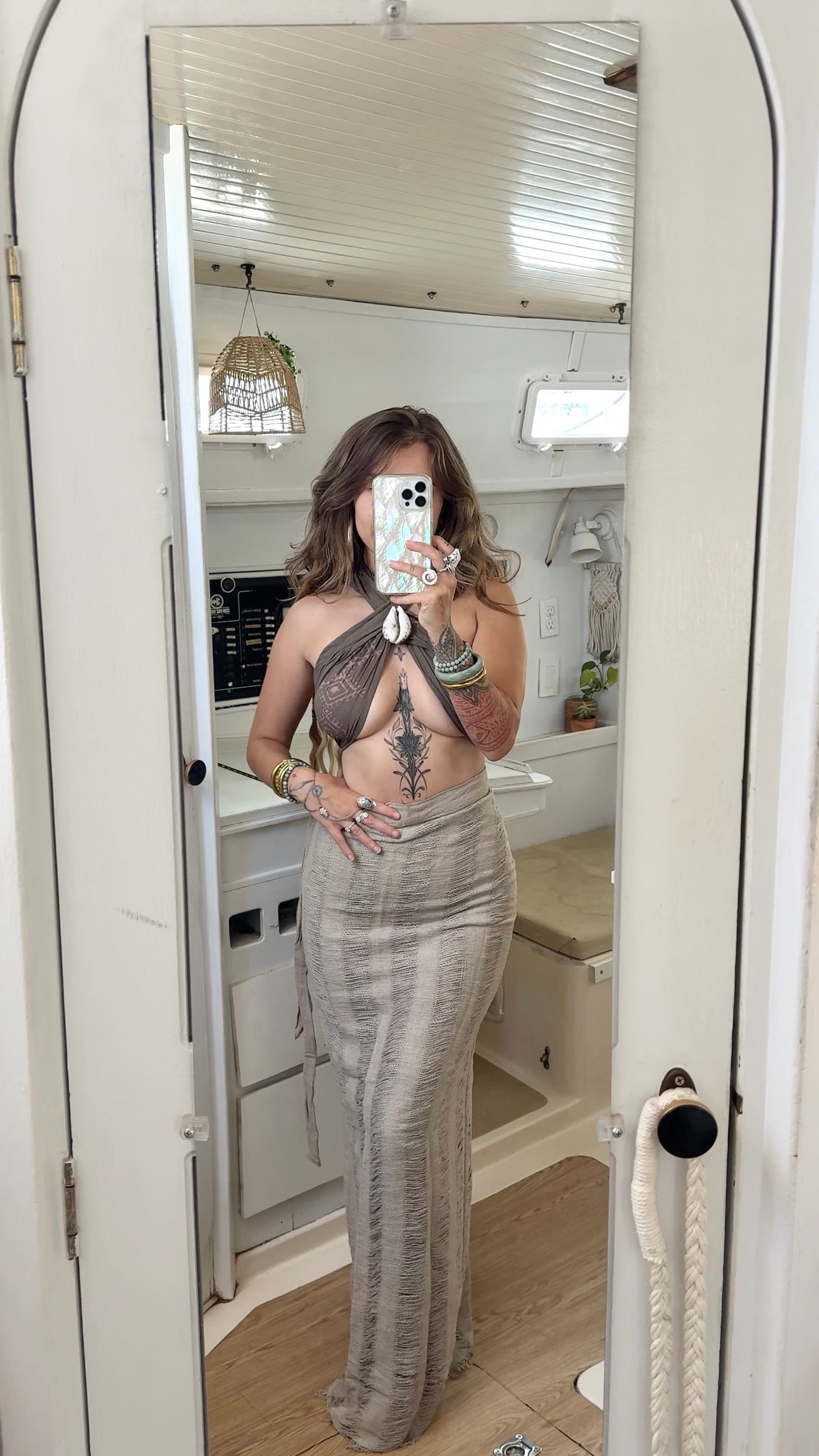 Bait House • Sacred Wear Wrap Top