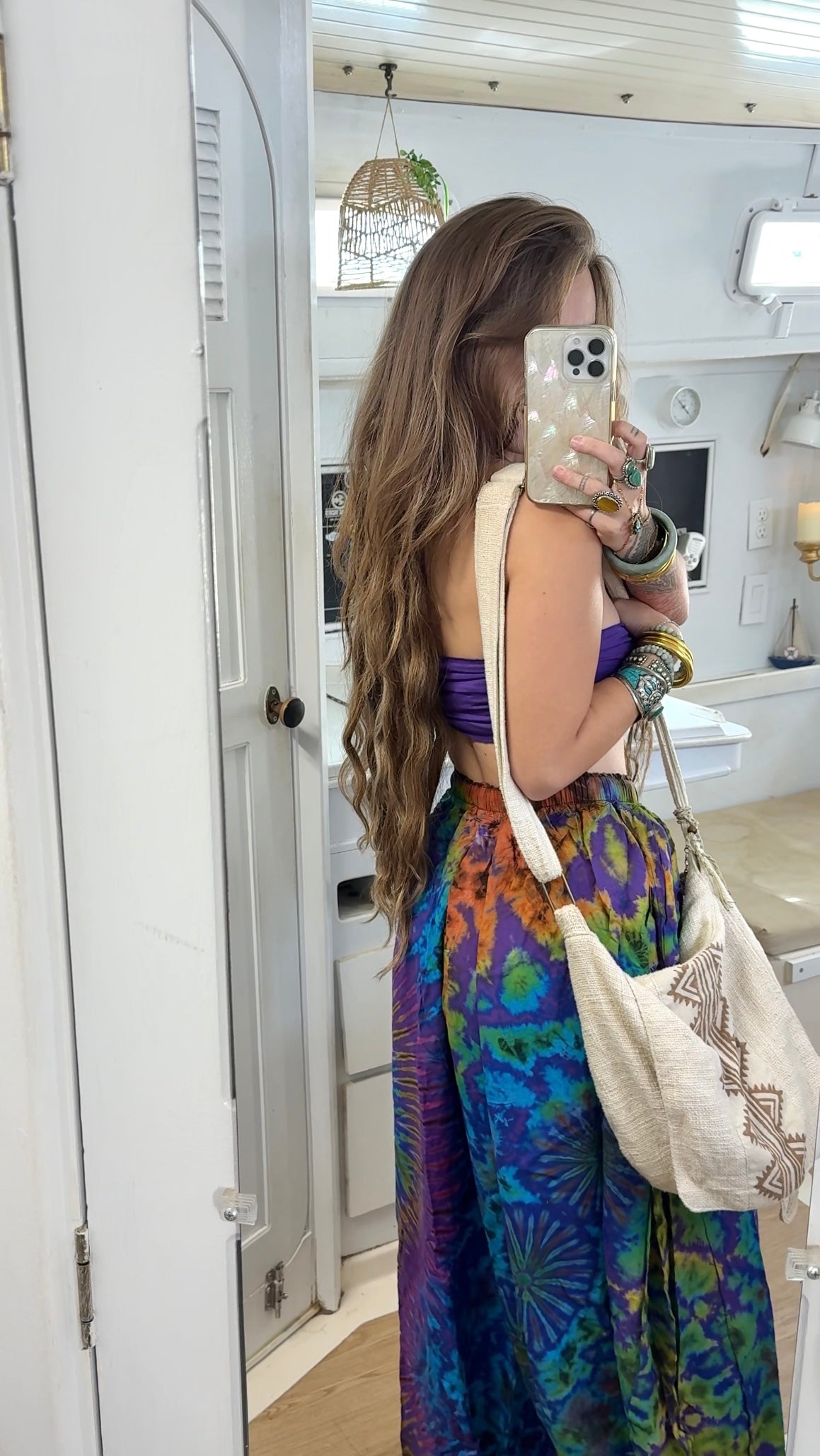 Purple Nova• Tie dye pants