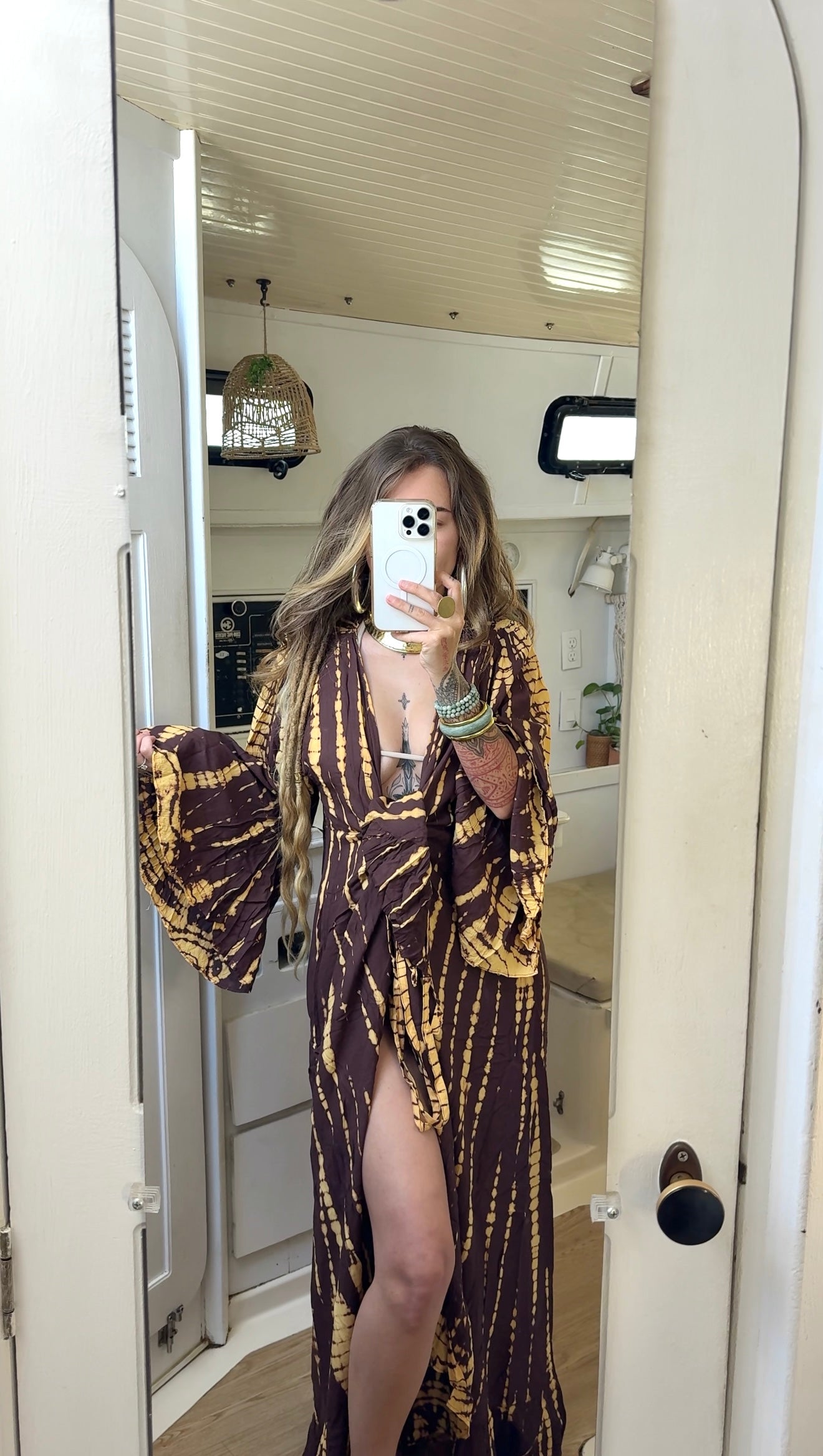 Grounded • Wrap Dress/Robe