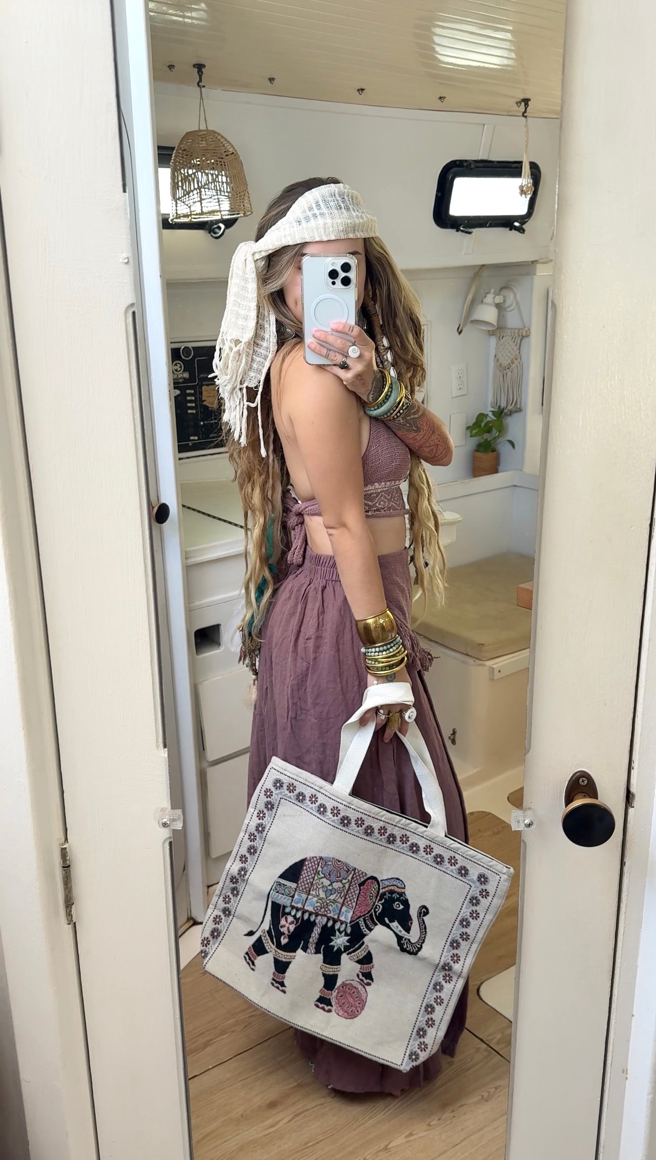 Lucky Tote • Elephant Bag