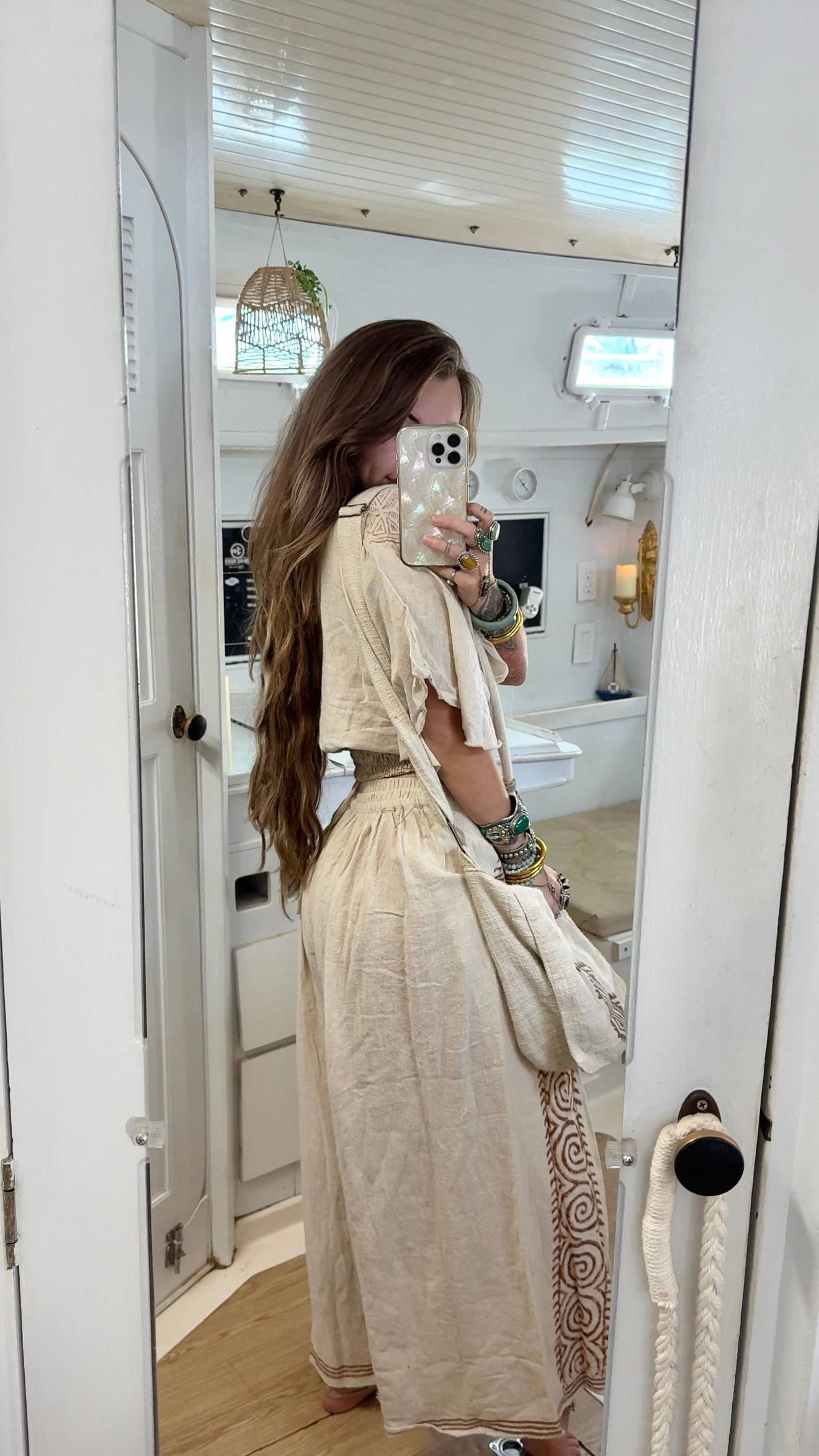 Sand Coil • Sacred Wear Wrap Pants