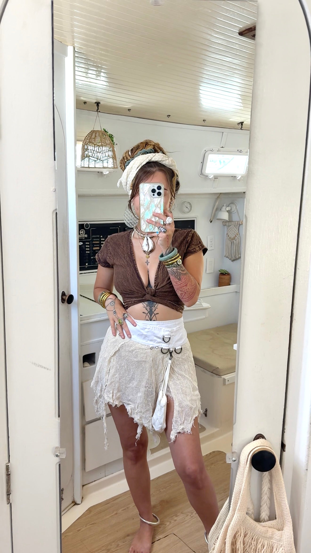 Wake • Sacred Wear Multi Wrap Skirt
