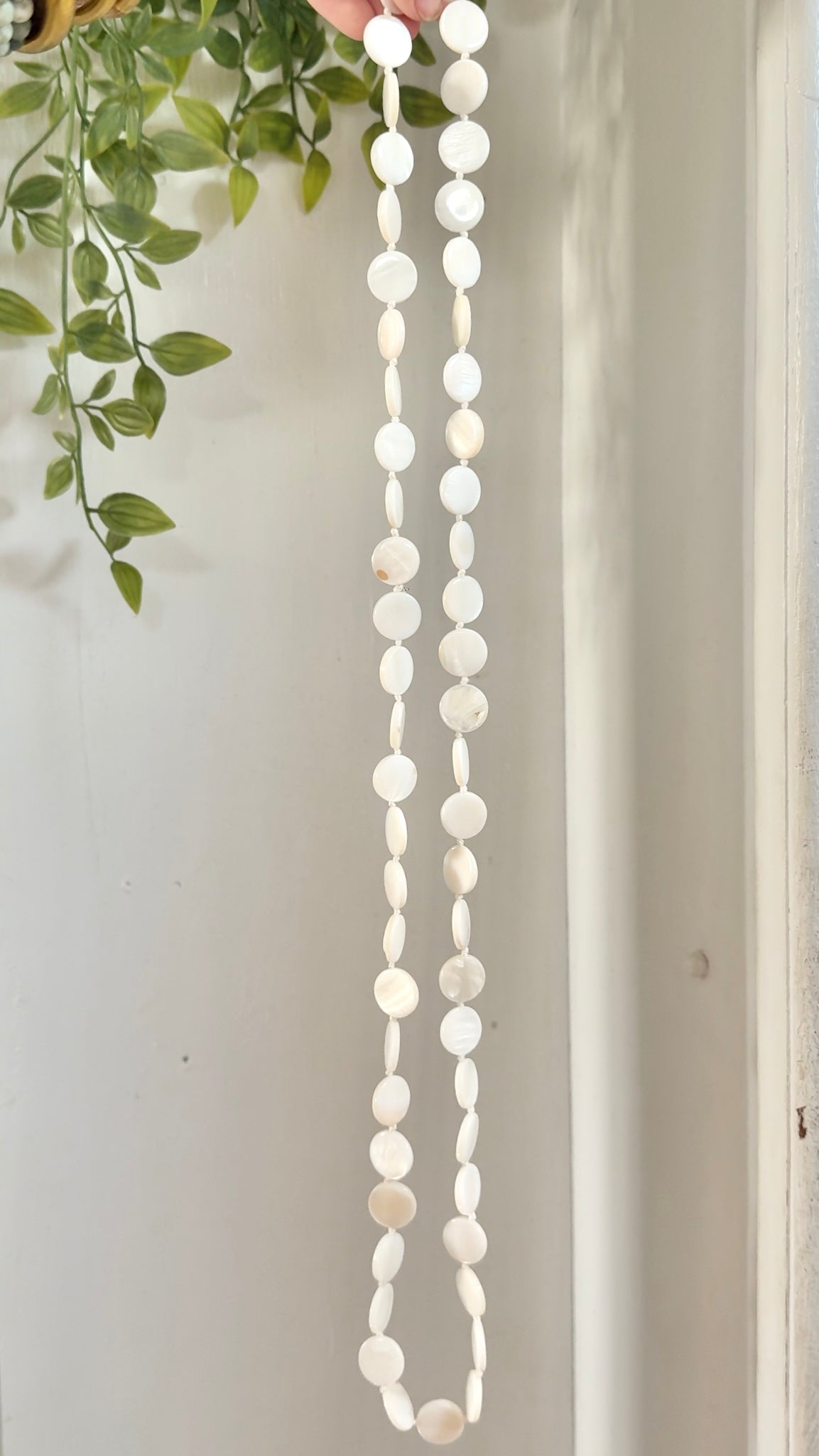 Mother of Pearl • Layering Necklace