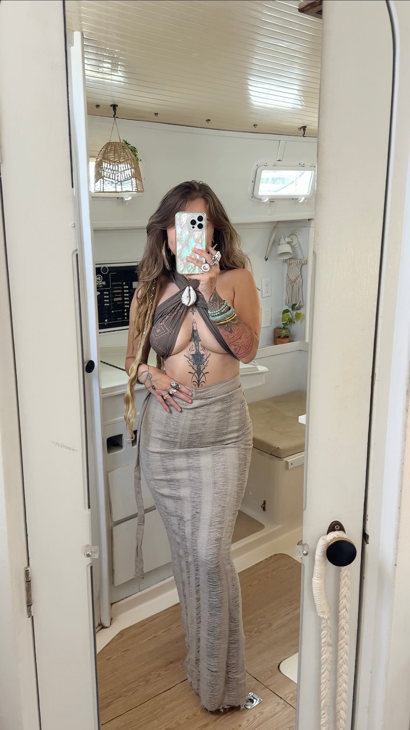 Bait House • Sacred Wear Wrap Top