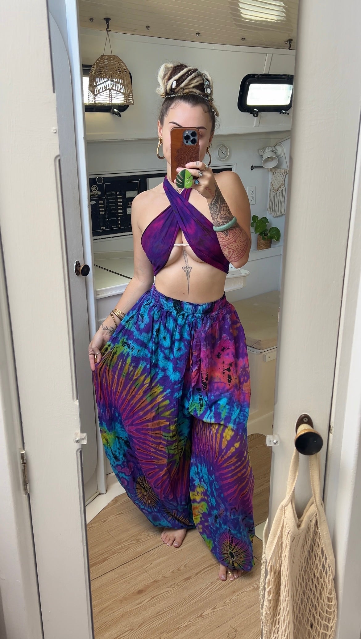 Purple Nova • 3 Way Multi Wear Top