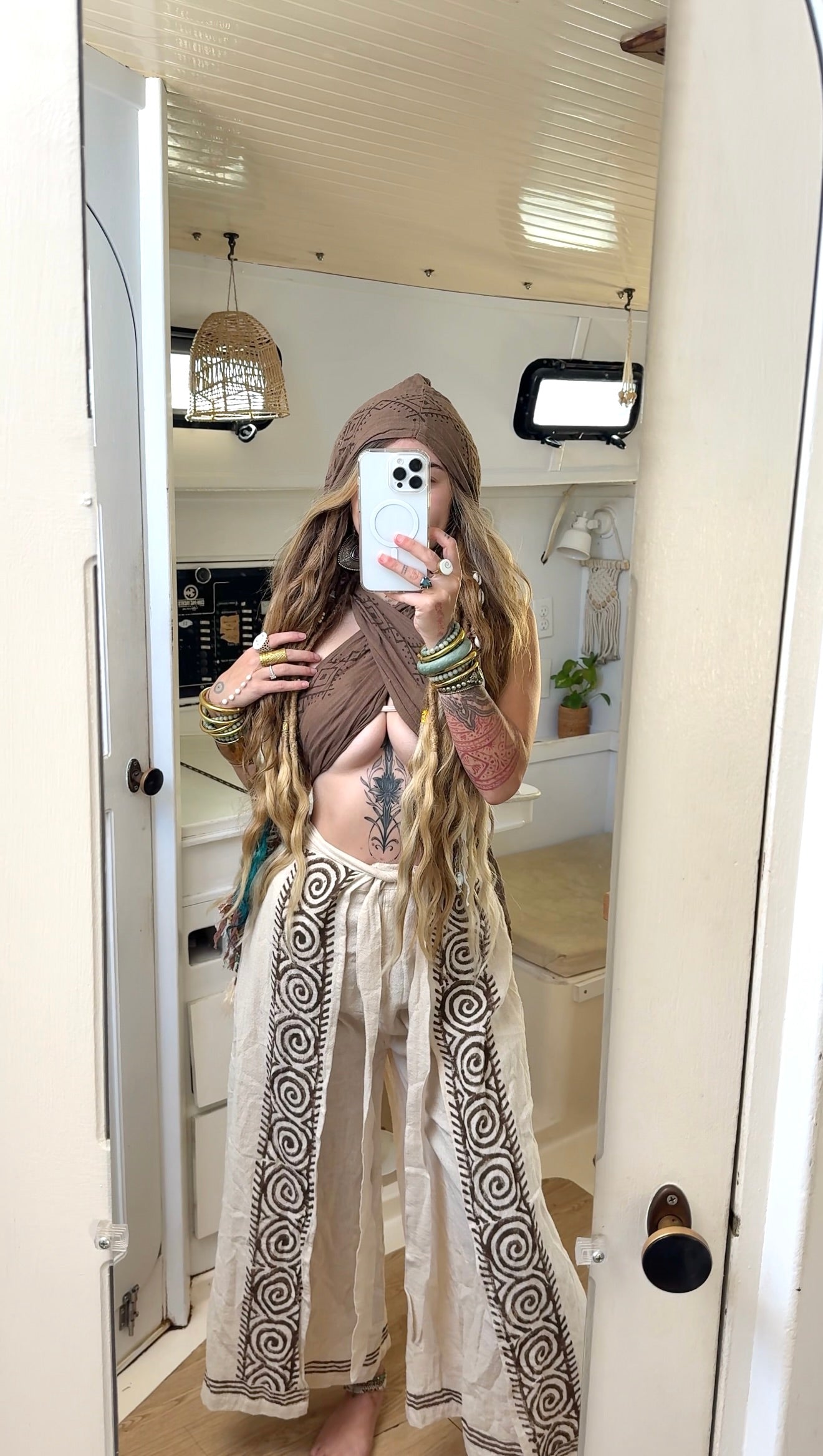 Bait House • Sacred Wear Wrap Top