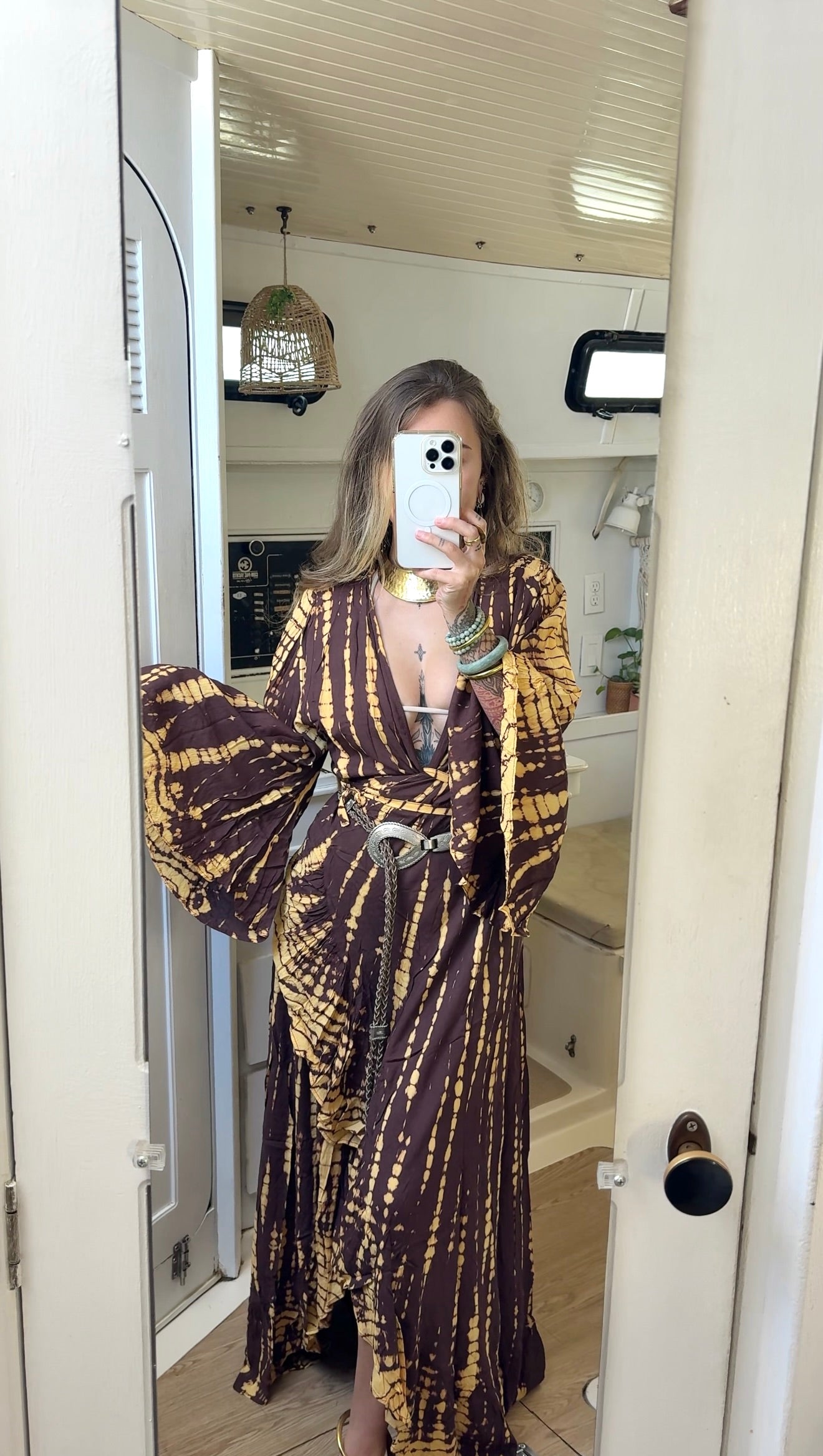 Grounded • Wrap Dress/Robe