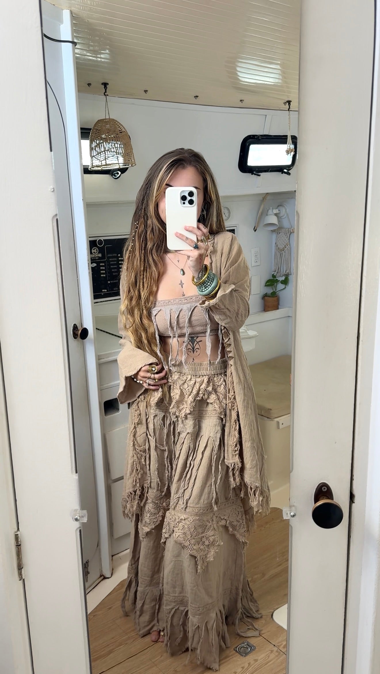 Fairy string • Sacred Wear Fringe Skirt
