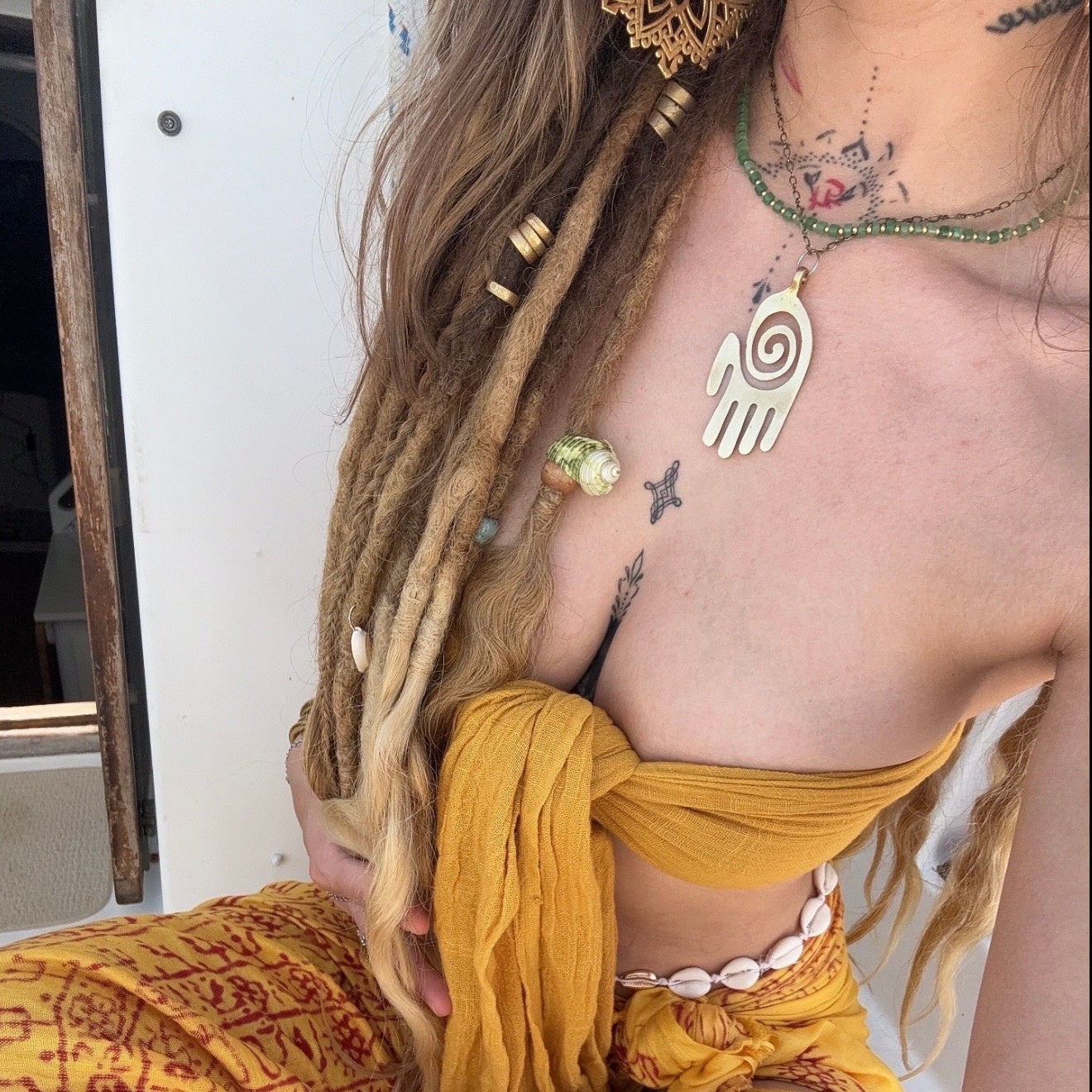 Treasure • Stackable Loc/Braid Bead