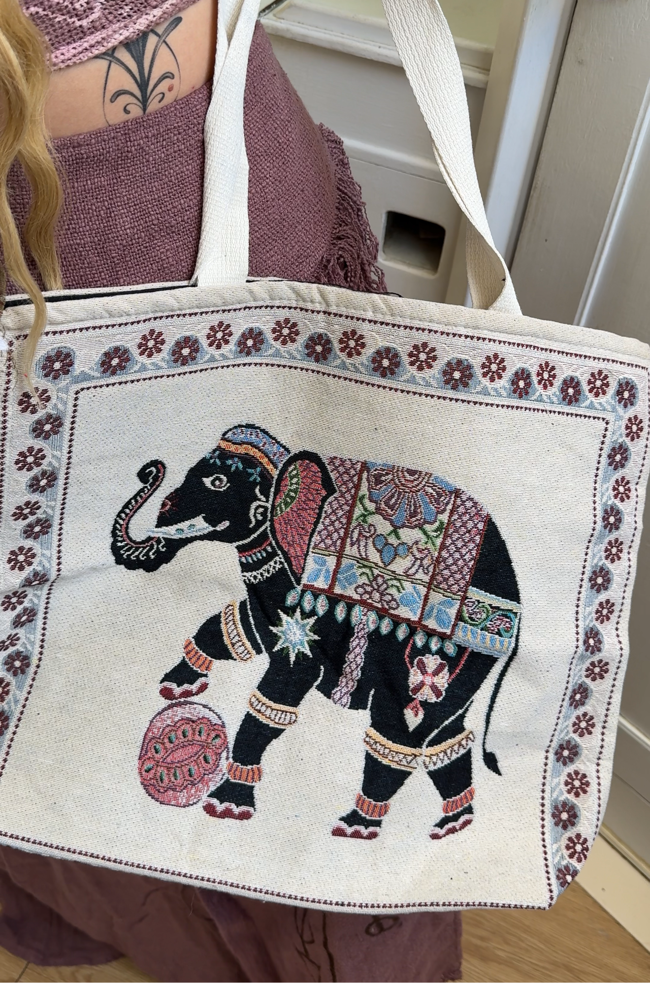 Lucky Tote • Elephant Bag