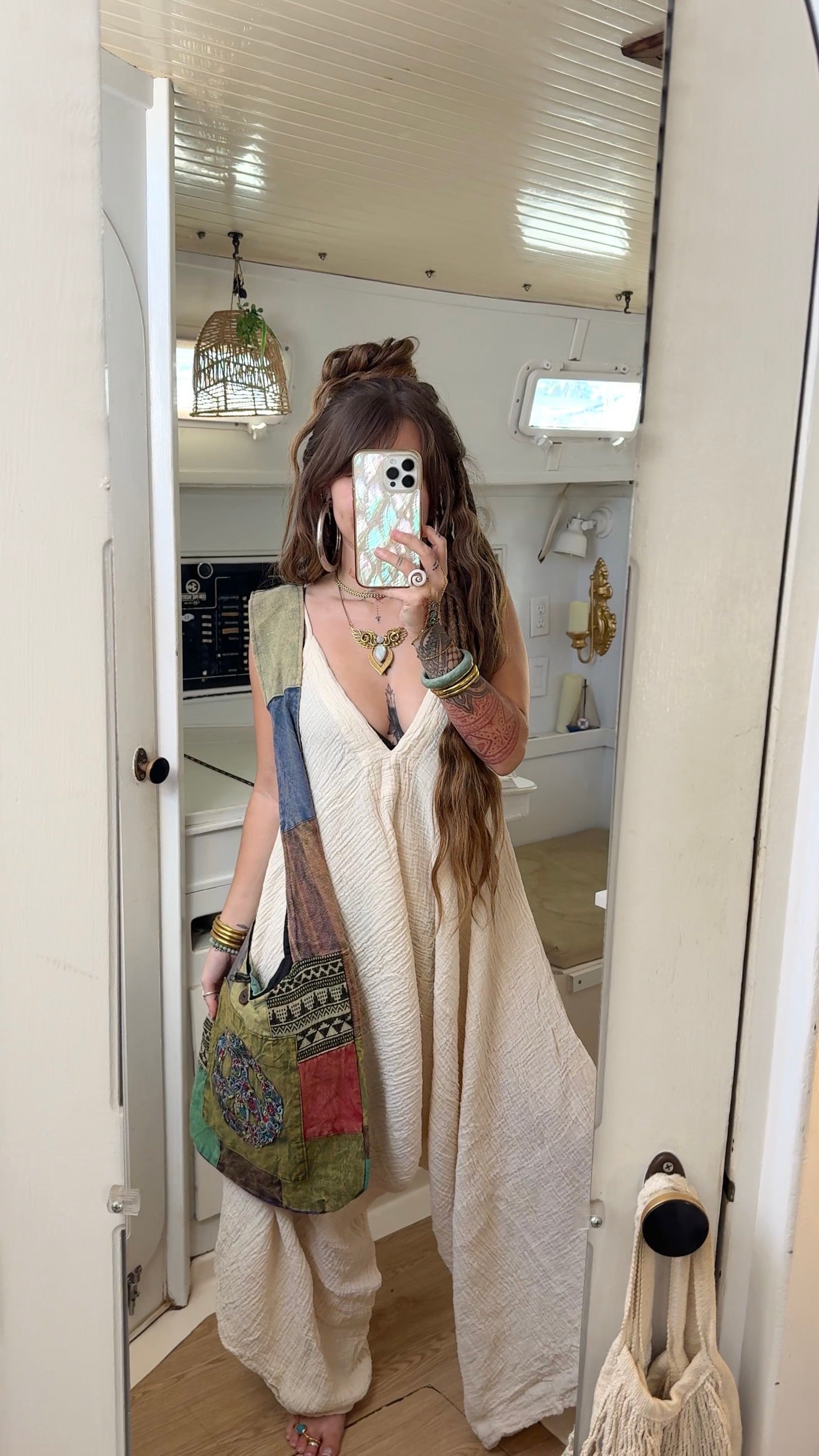 Peace Out • Slouchy Bag