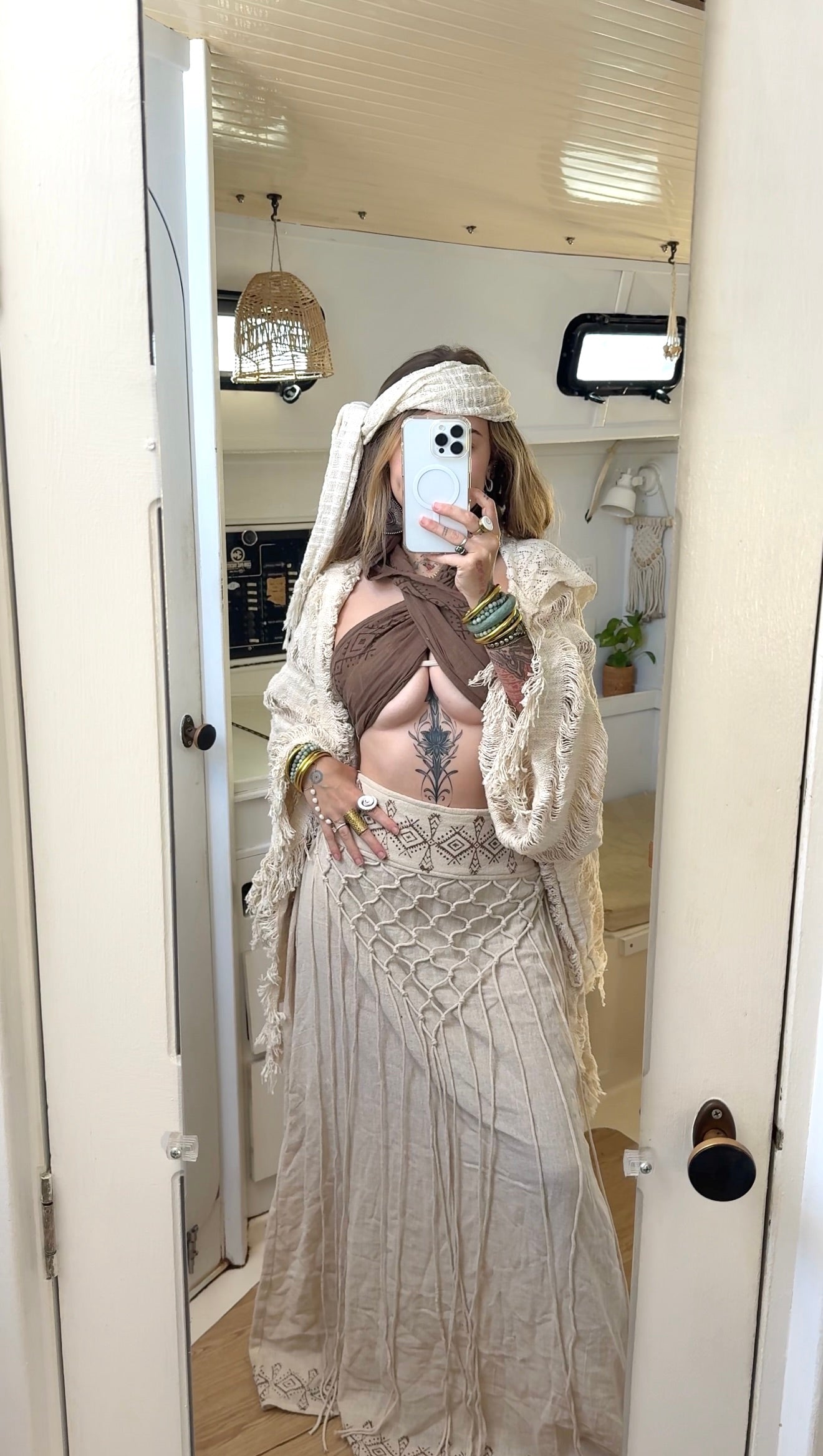 Bait House • Sacred Wear Wrap Top
