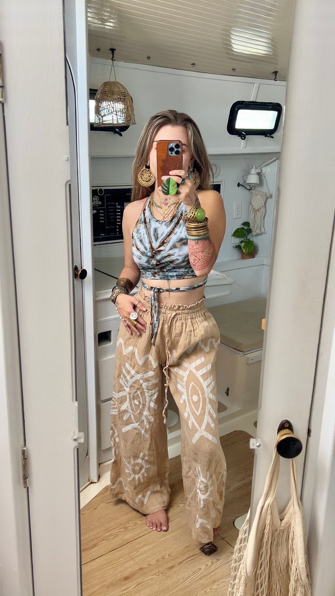 Marina • Tiedye Halter Top