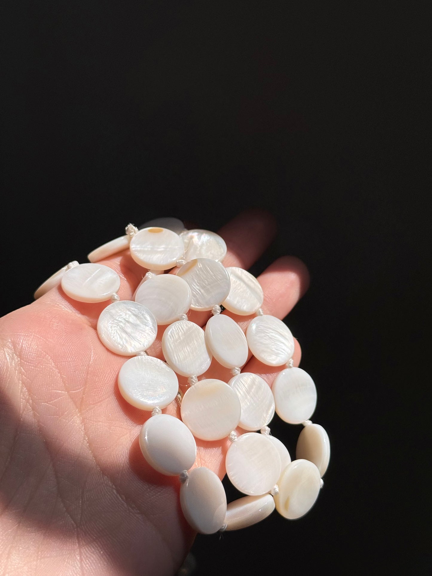 Mother of Pearl • Layering Necklace