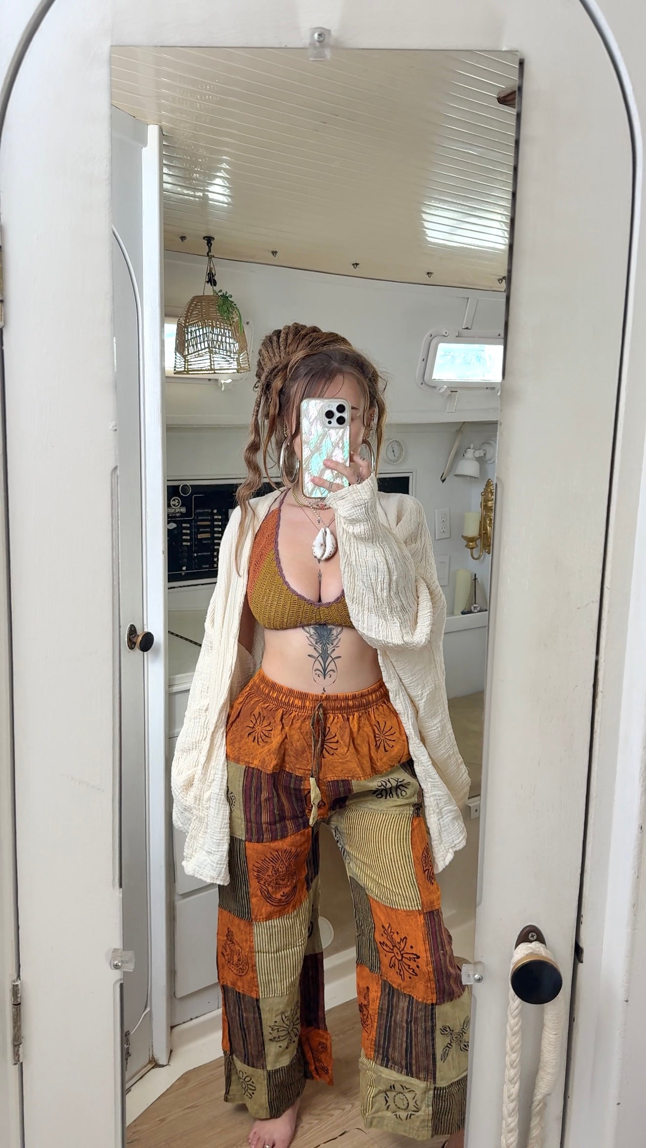 Golden Current • Crochet Top