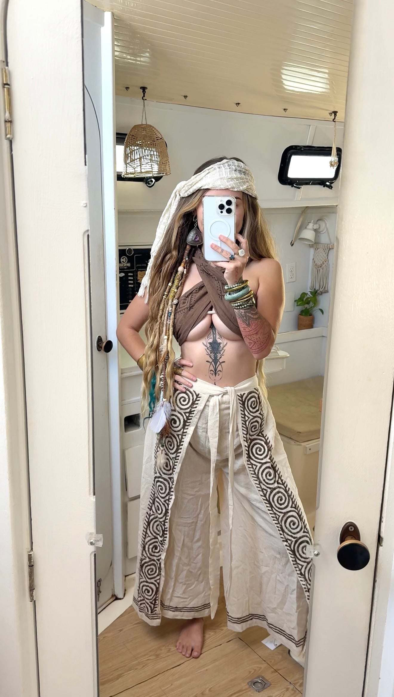 Bait House • Sacred Wear Wrap Top