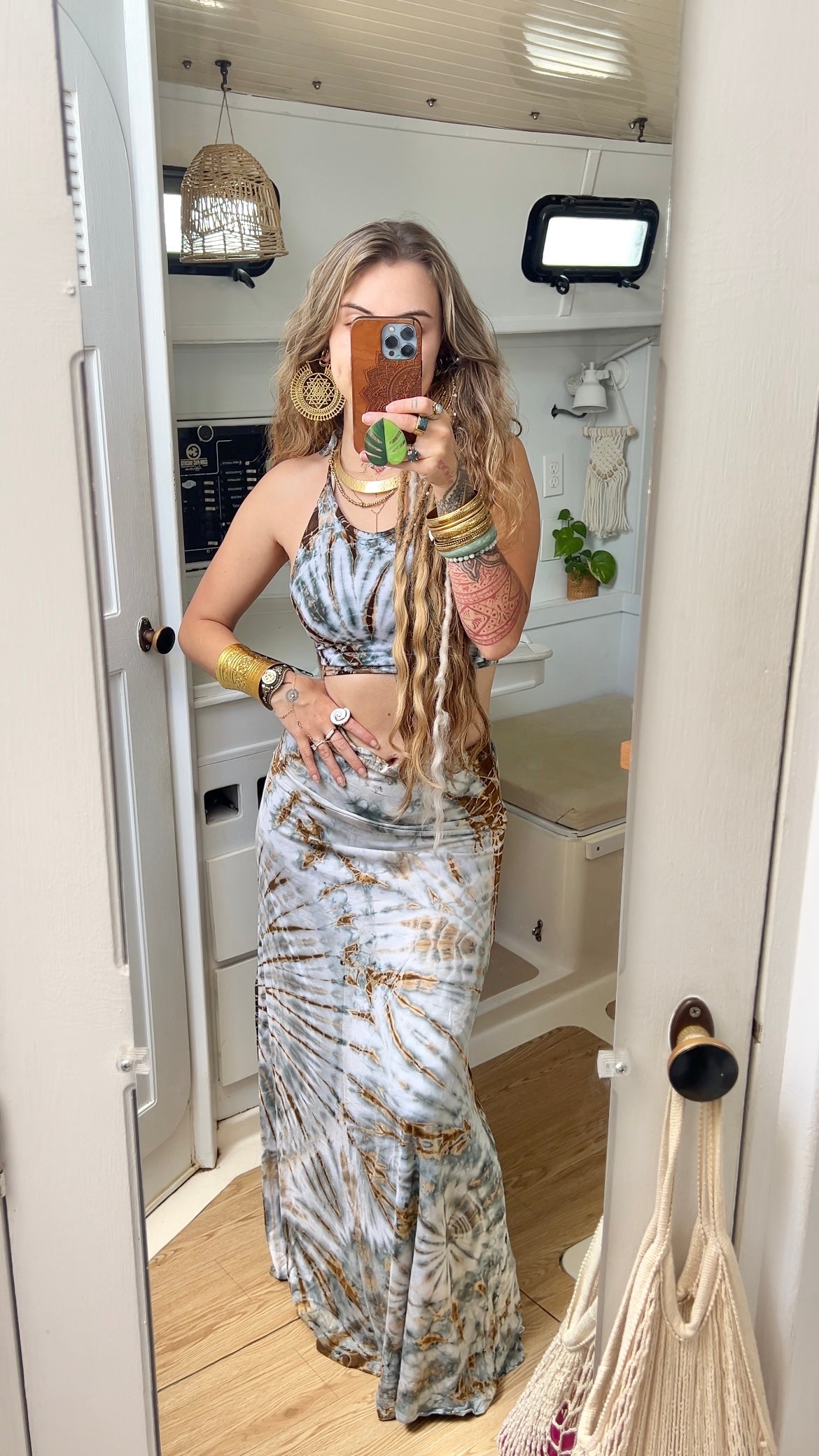 Marina • Tiedye Halter Top