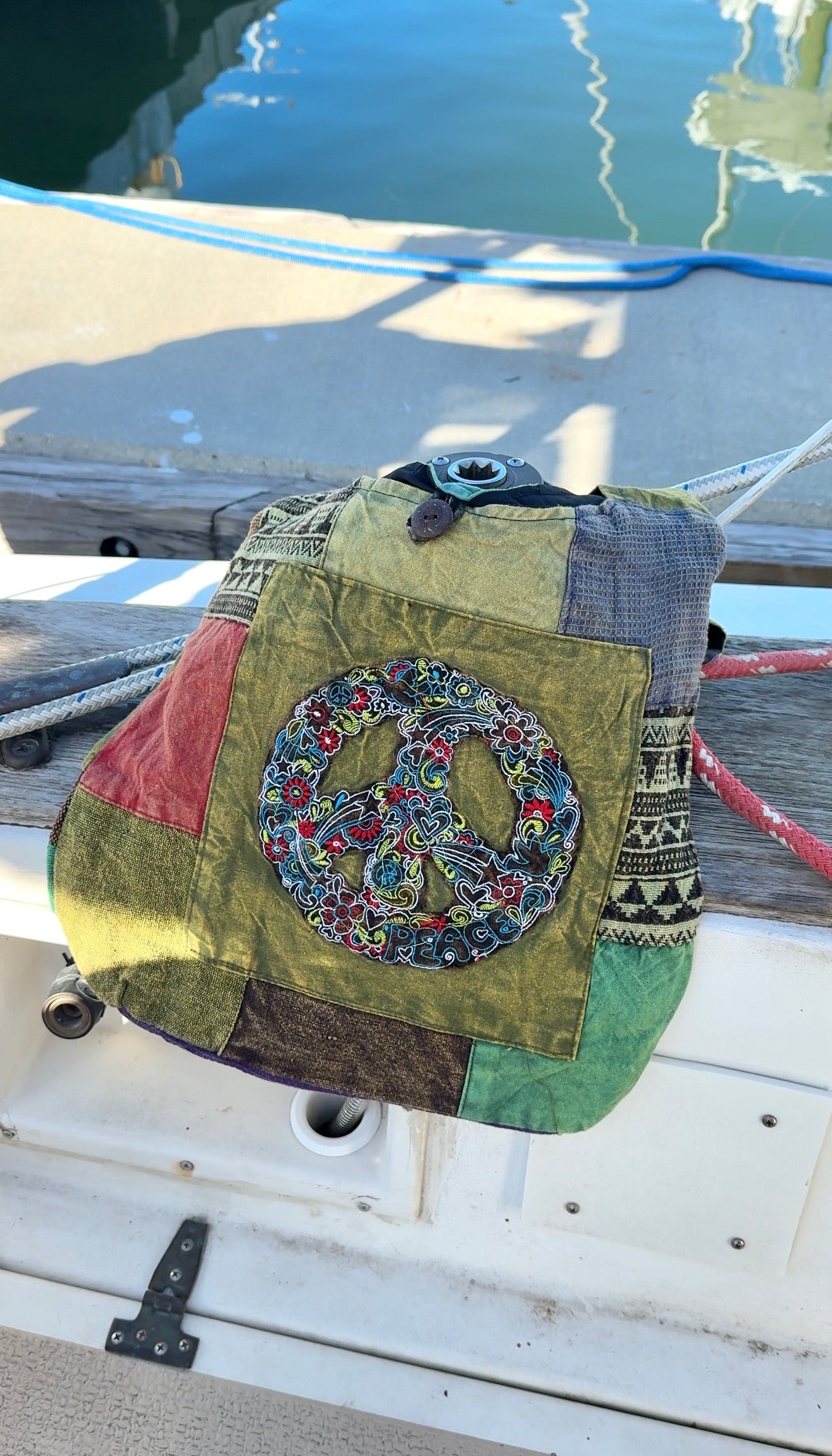 Peace Out • Slouchy Bag