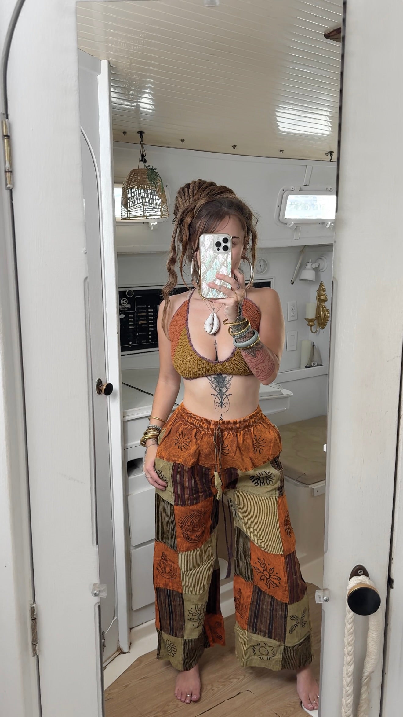 Golden Current • Crochet Top