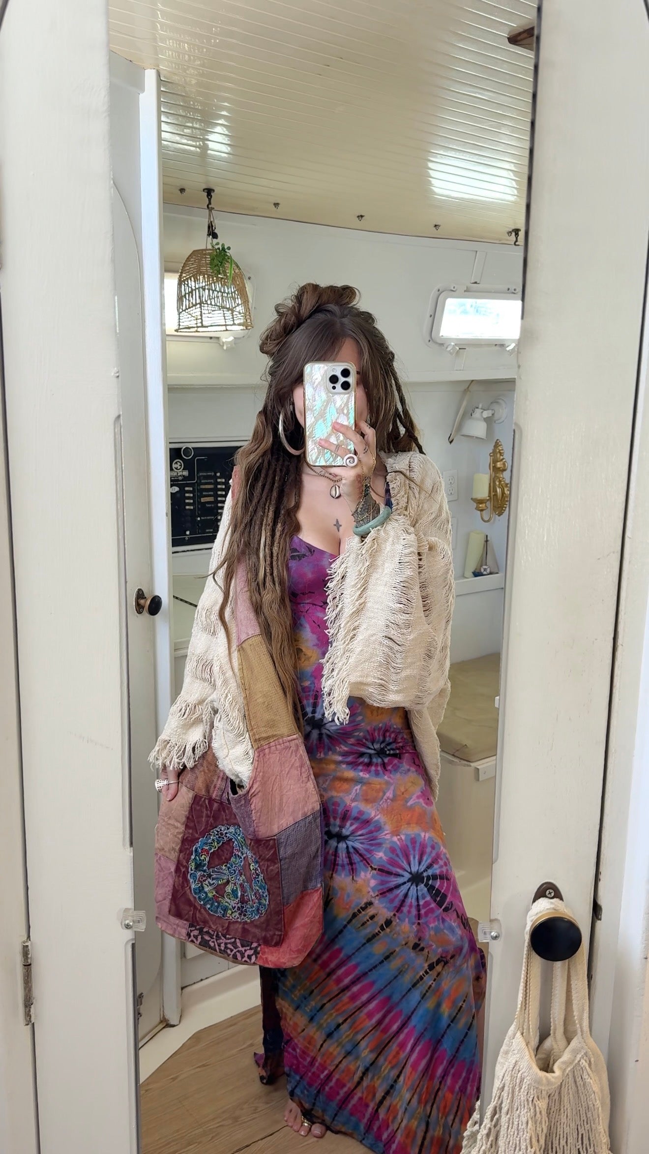 Peace Out • Slouchy Bag