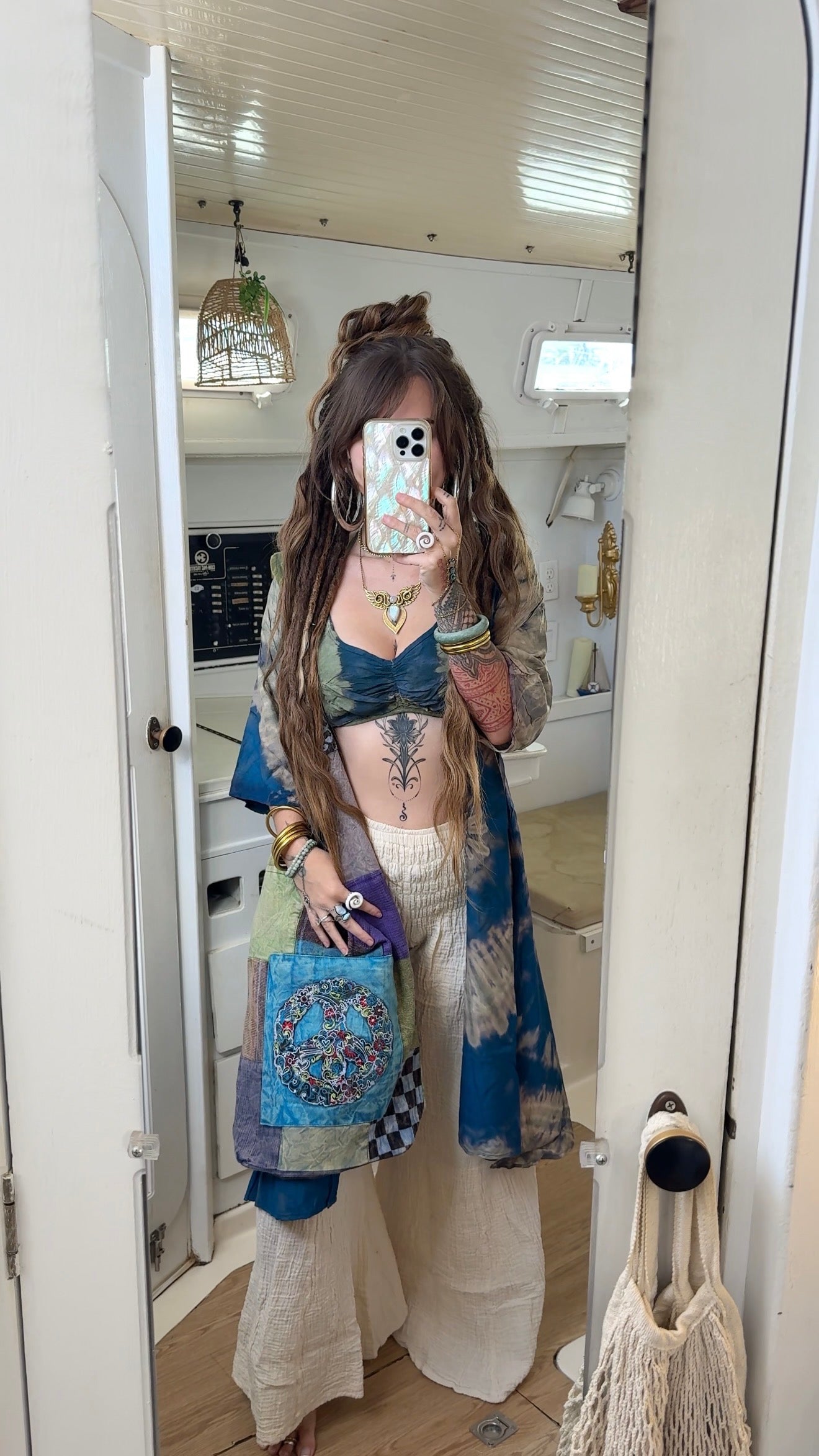 Peace Out • Slouchy Bag