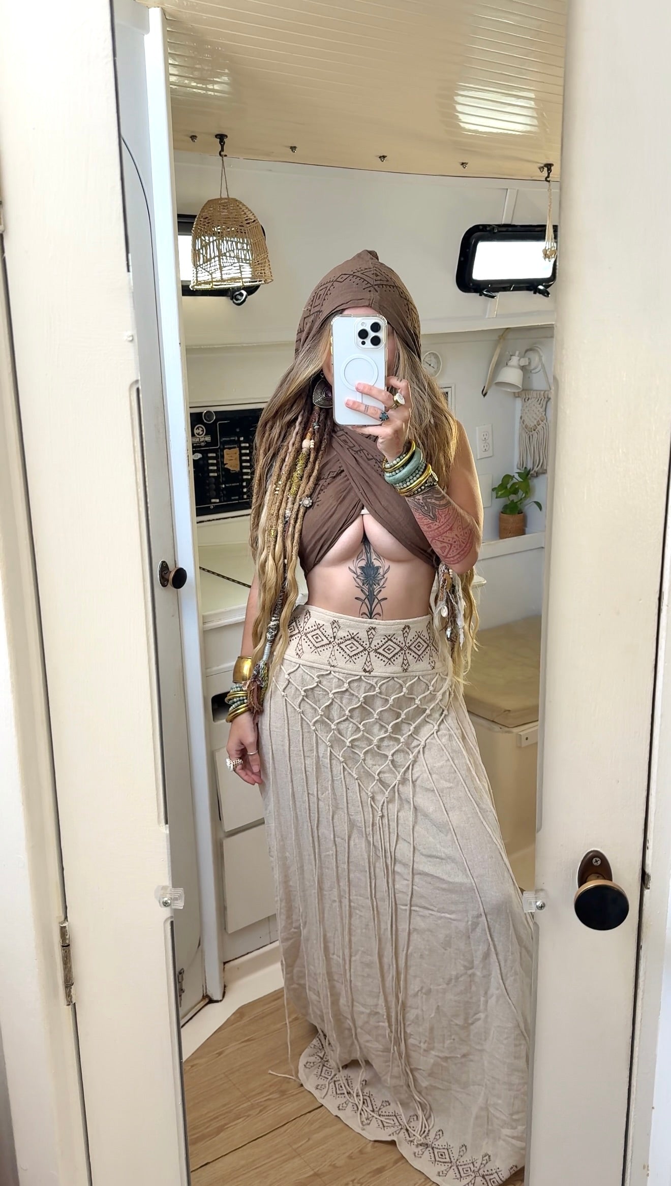 Bait House • Sacred Wear Wrap Top