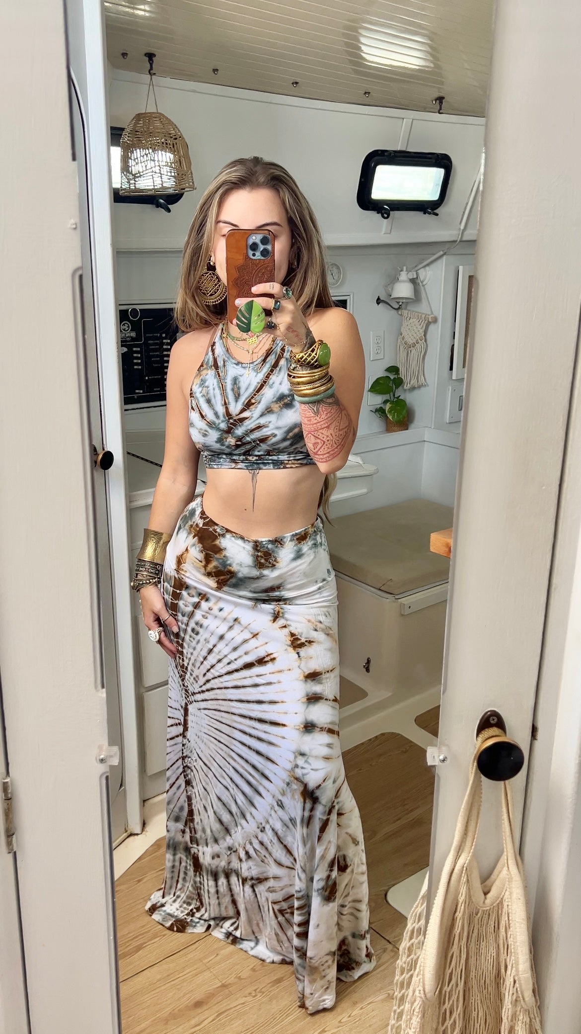 Marina • Tiedye Halter Top