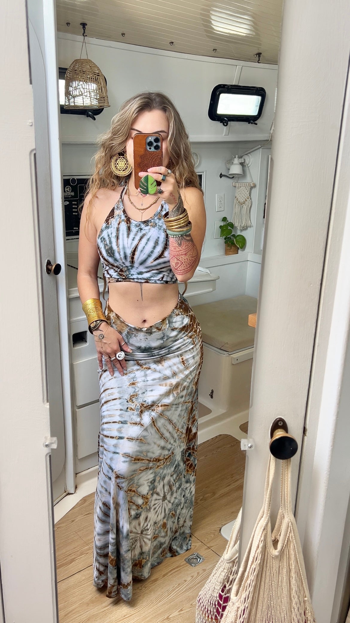 Marina • Tiedye Halter Top