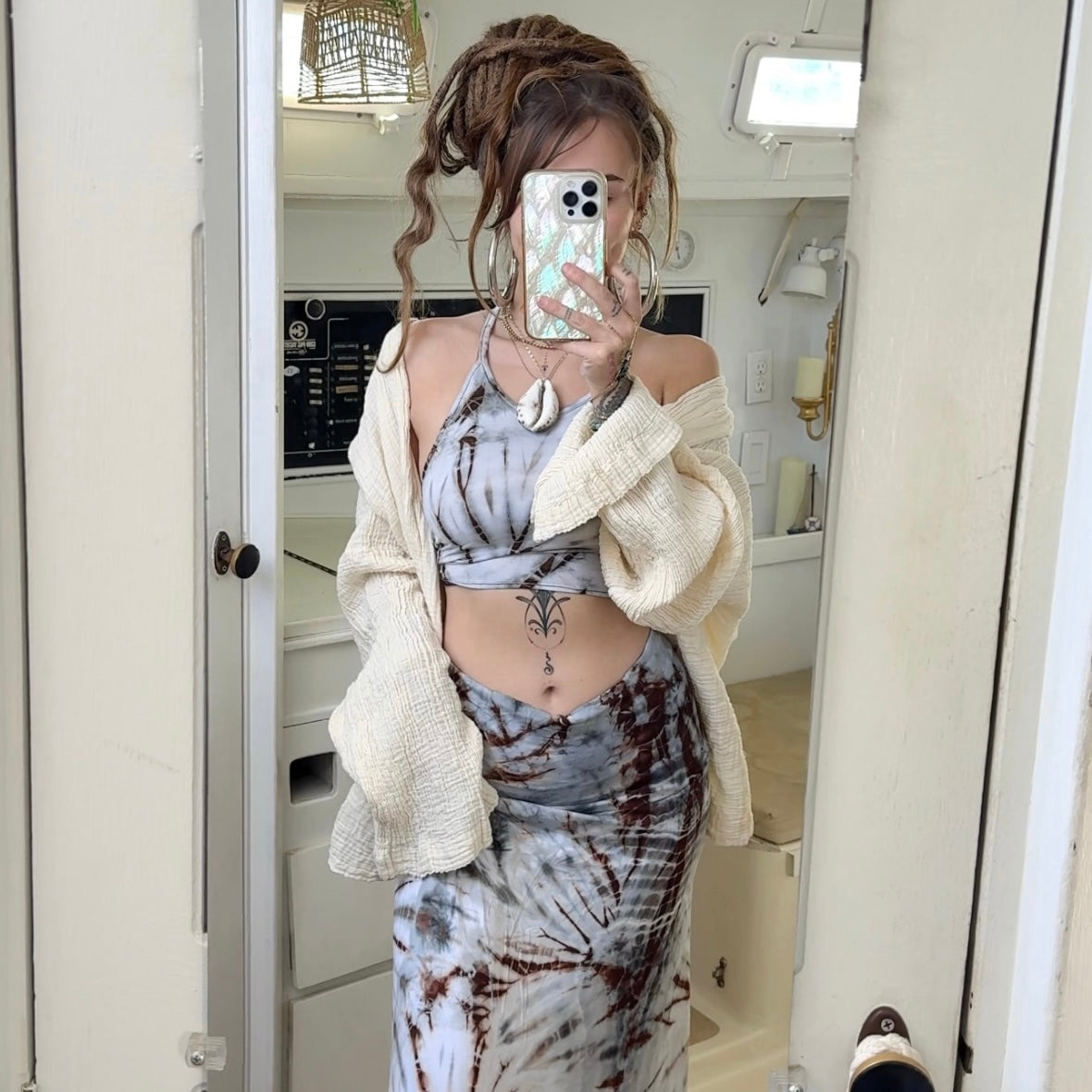 Marina • Tiedye Halter Top