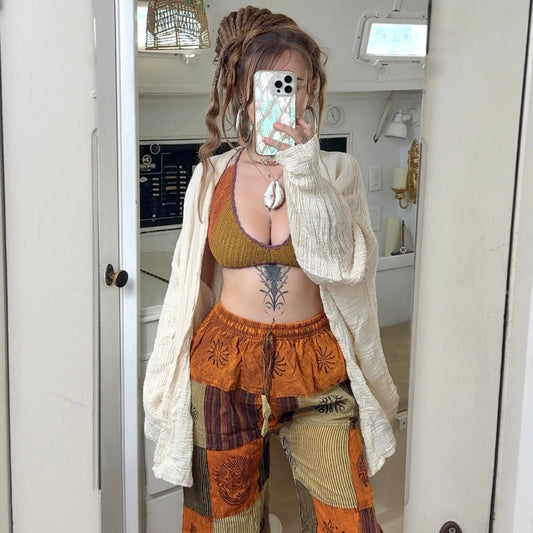 Golden Current • Crochet Top