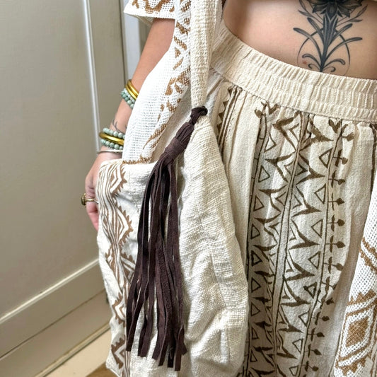 Bag Charm • Suede