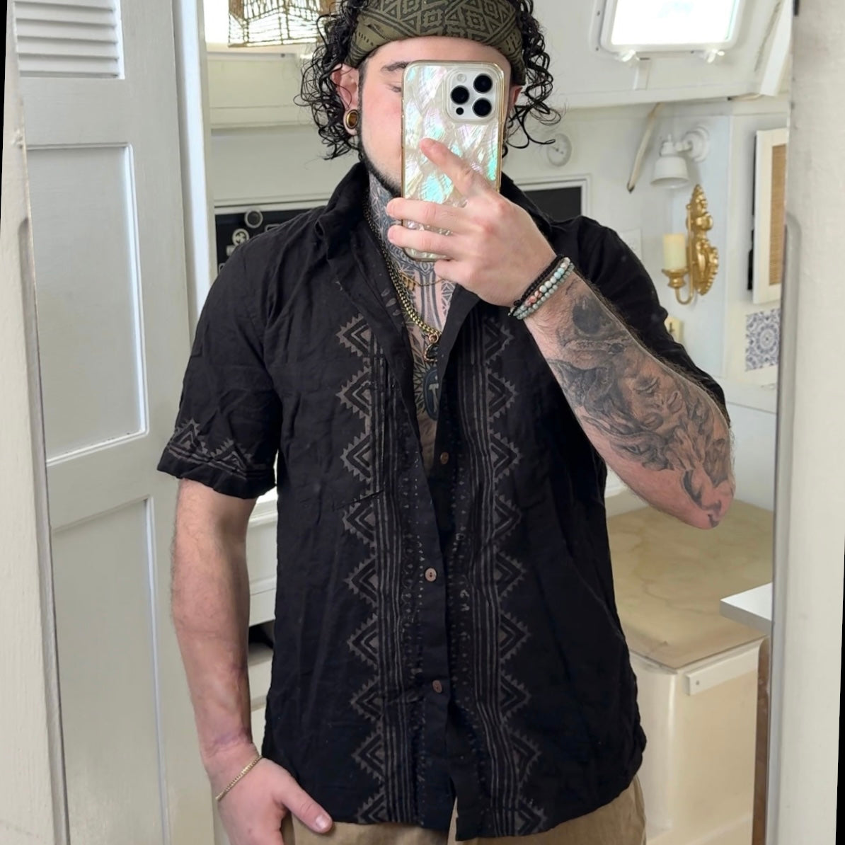 Anchor • Sacred Wear Button Up