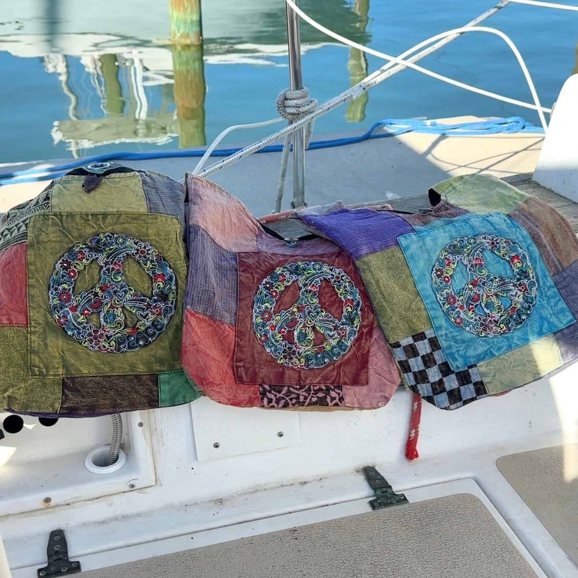 Peace Out • Slouchy Bag