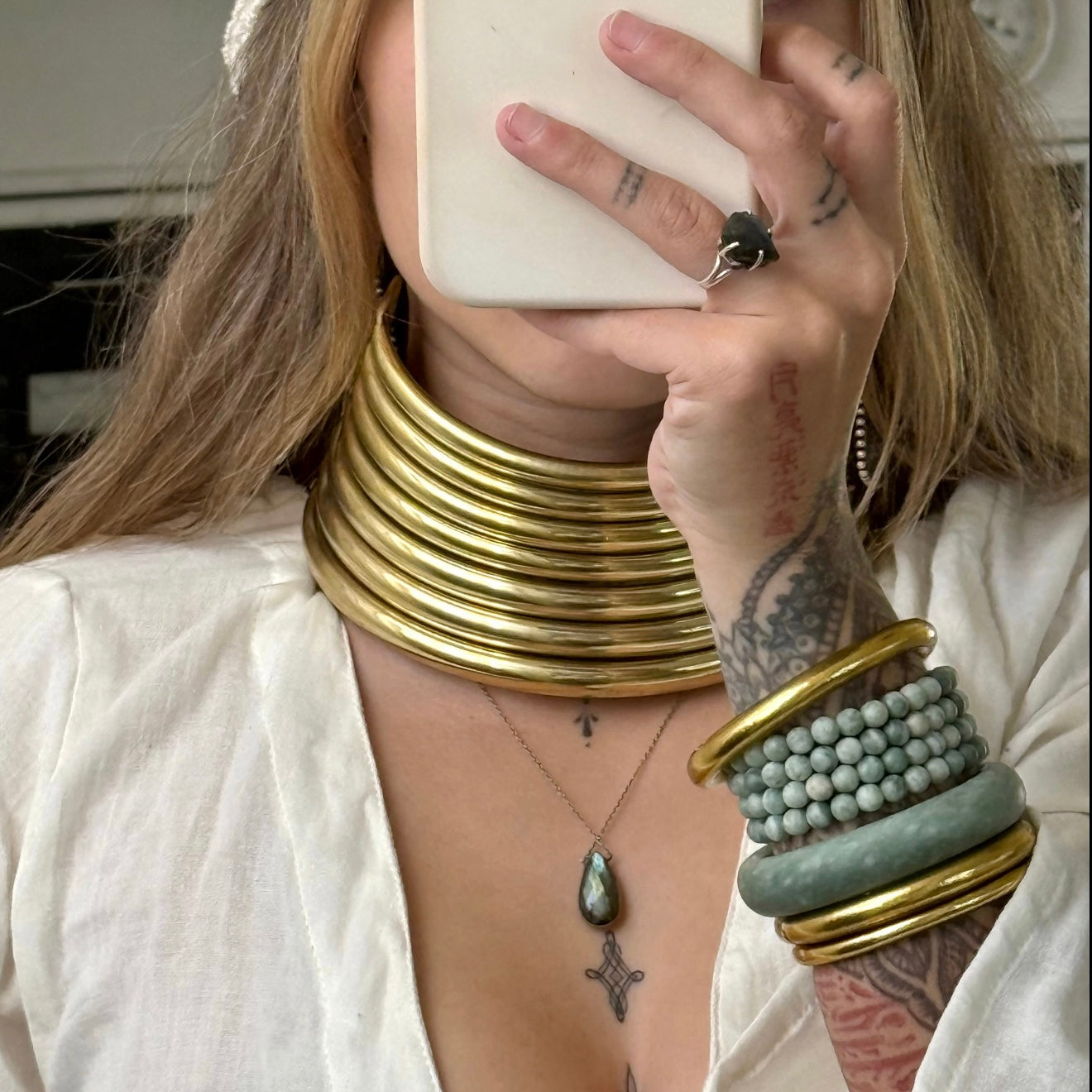 Harmony • Brass Neckpiece