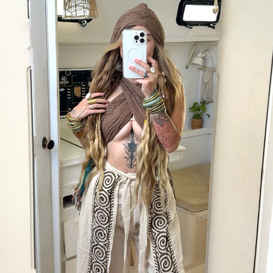 Bait House • Sacred Wear Wrap Top