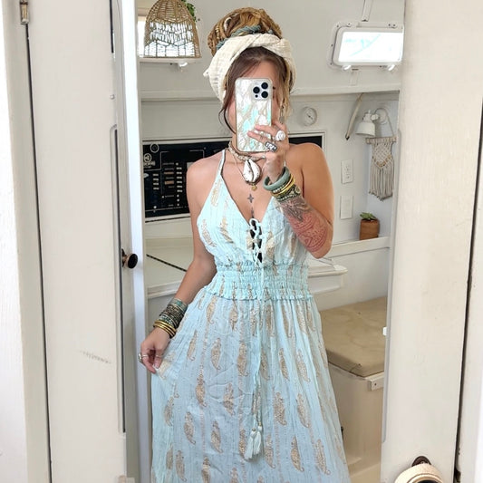 Sea Salt • Flowy Dress