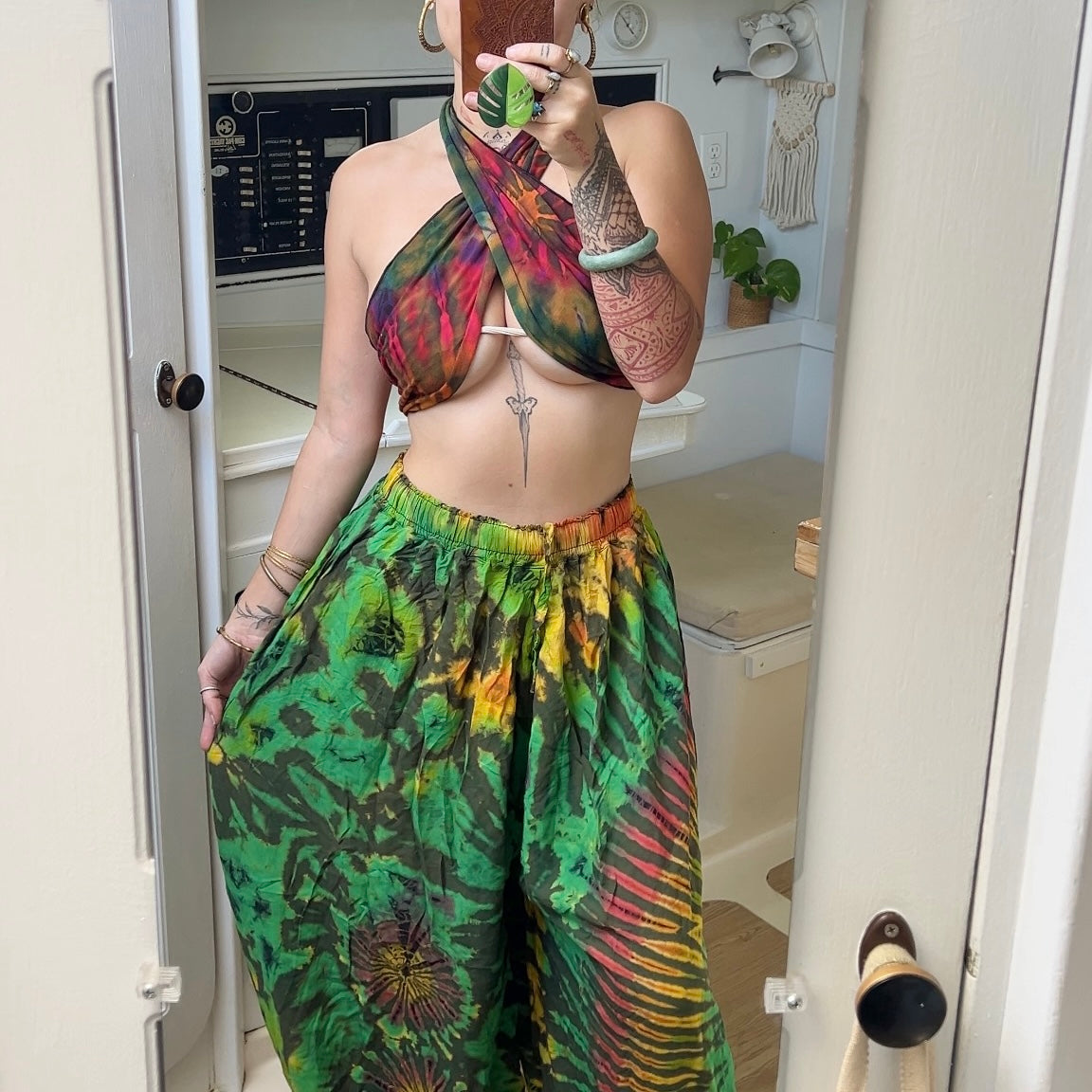 Lime in the Coconut • 3 Way Multi Wear Top