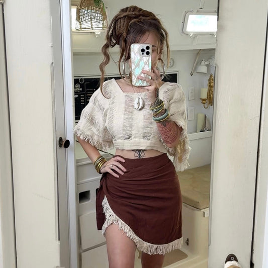 Captains Ember • Sacred Wear Wrap Skirt