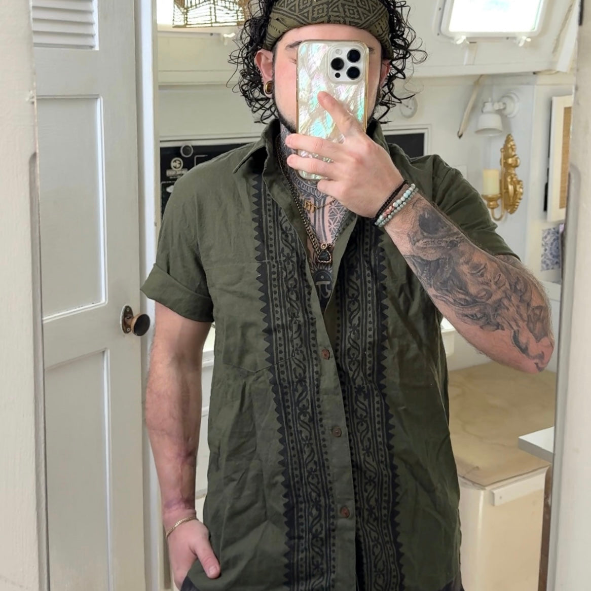 Forest • Sacred Wear Button Up