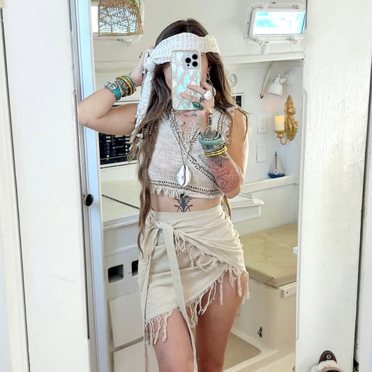 Fish Net • Sacred Wear Top